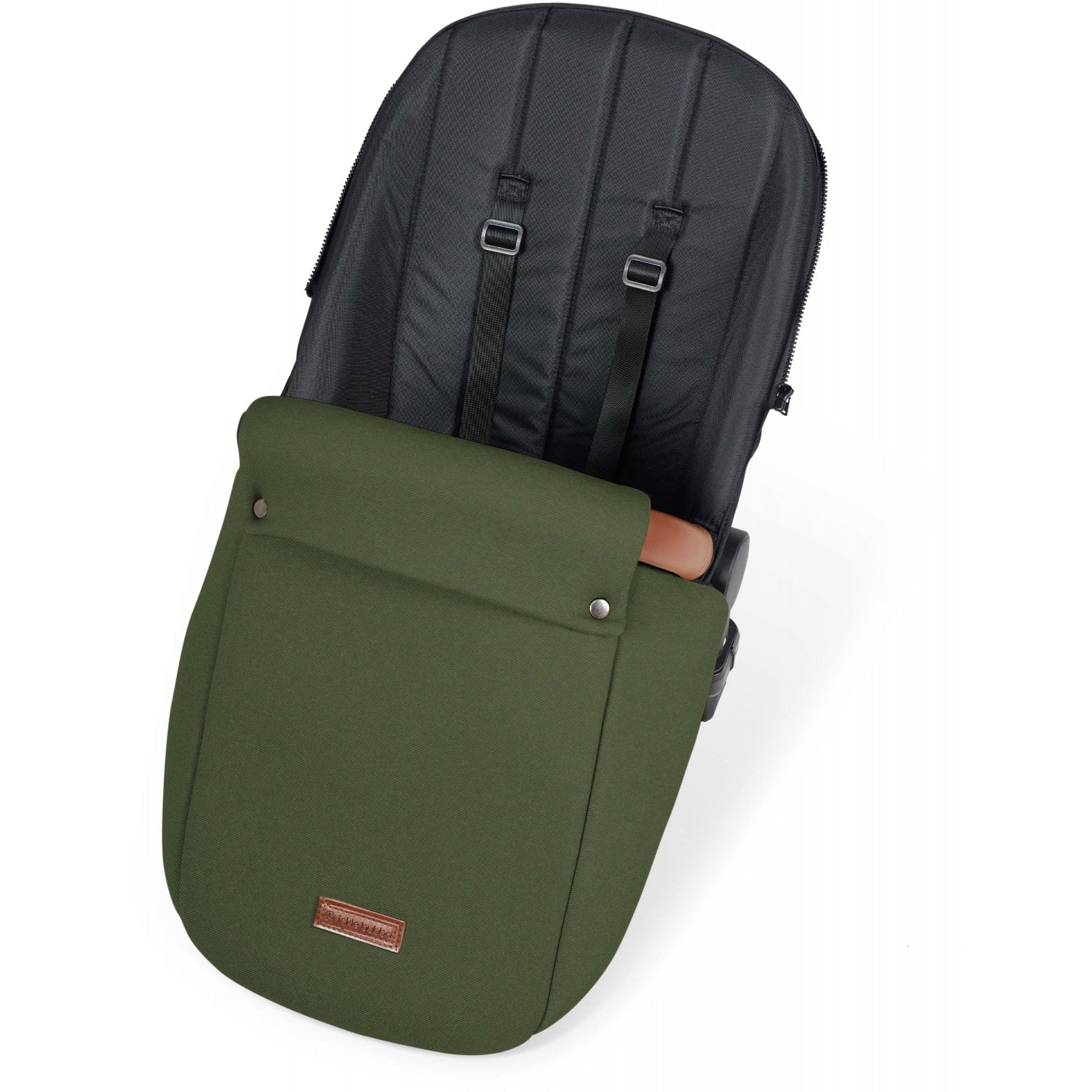 Ickle Bubba Stomp Luxe 12 Piece Travel System & i-Size Cirrus Car Seat + Base Woodland