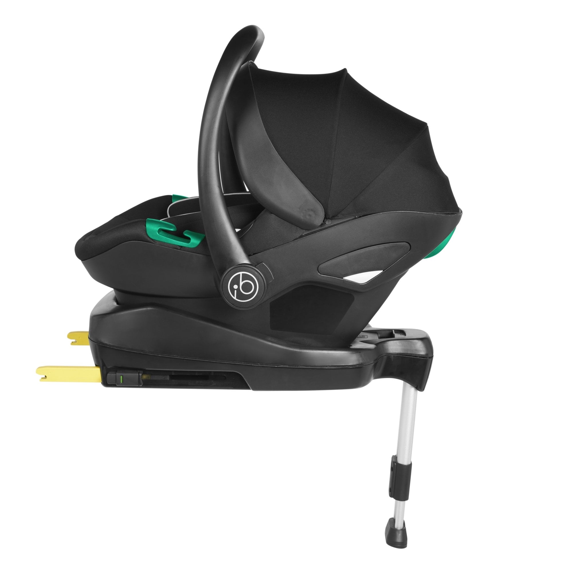 Ickle Bubba Stomp Luxe 12 Piece Travel System with i-Size Stratus Car Seat & ISOFIX Base Woodland