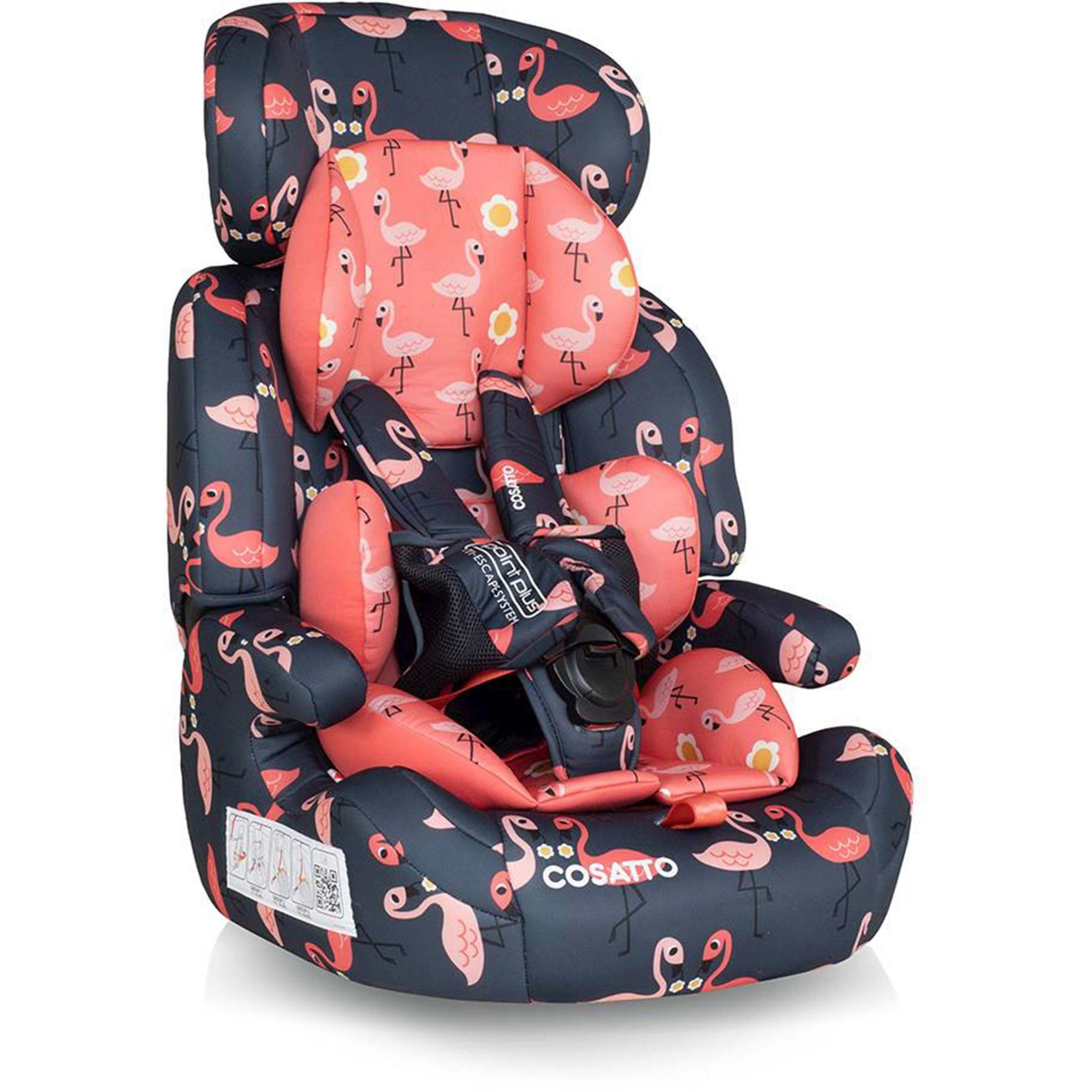 Cosatto Zoomi Group 123 Car Seat Pretty Flamingo