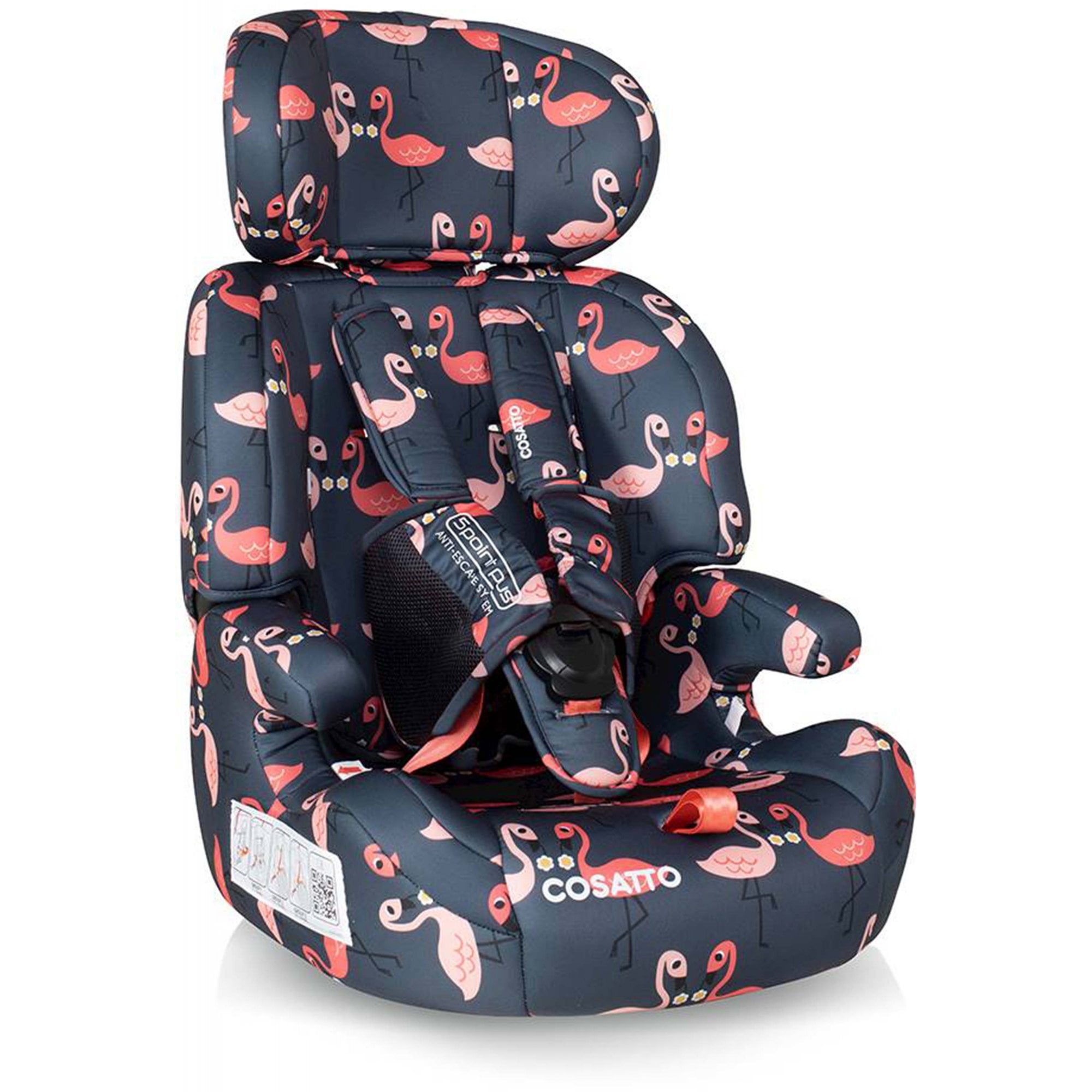 Cosatto Zoomi Group 123 Car Seat Pretty Flamingo