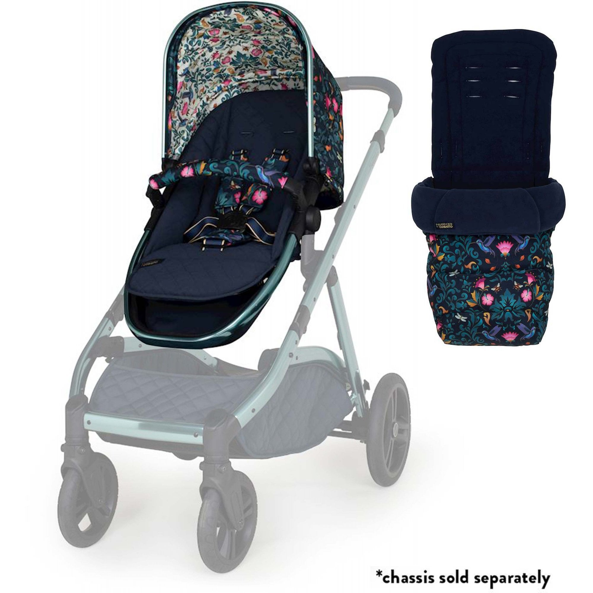 Cosatto Paloma Faith Wow XL Seat Unit With Footmuff Wildling