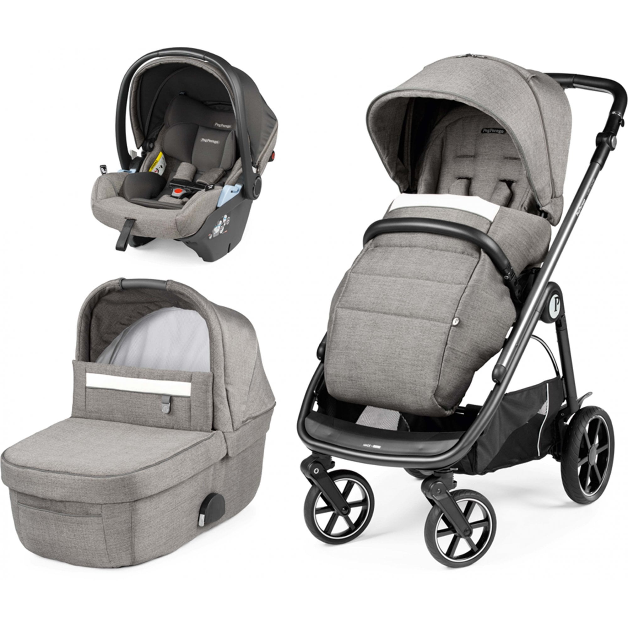 Peg Pérego Veloce Stroller City Grey Bundle 1
