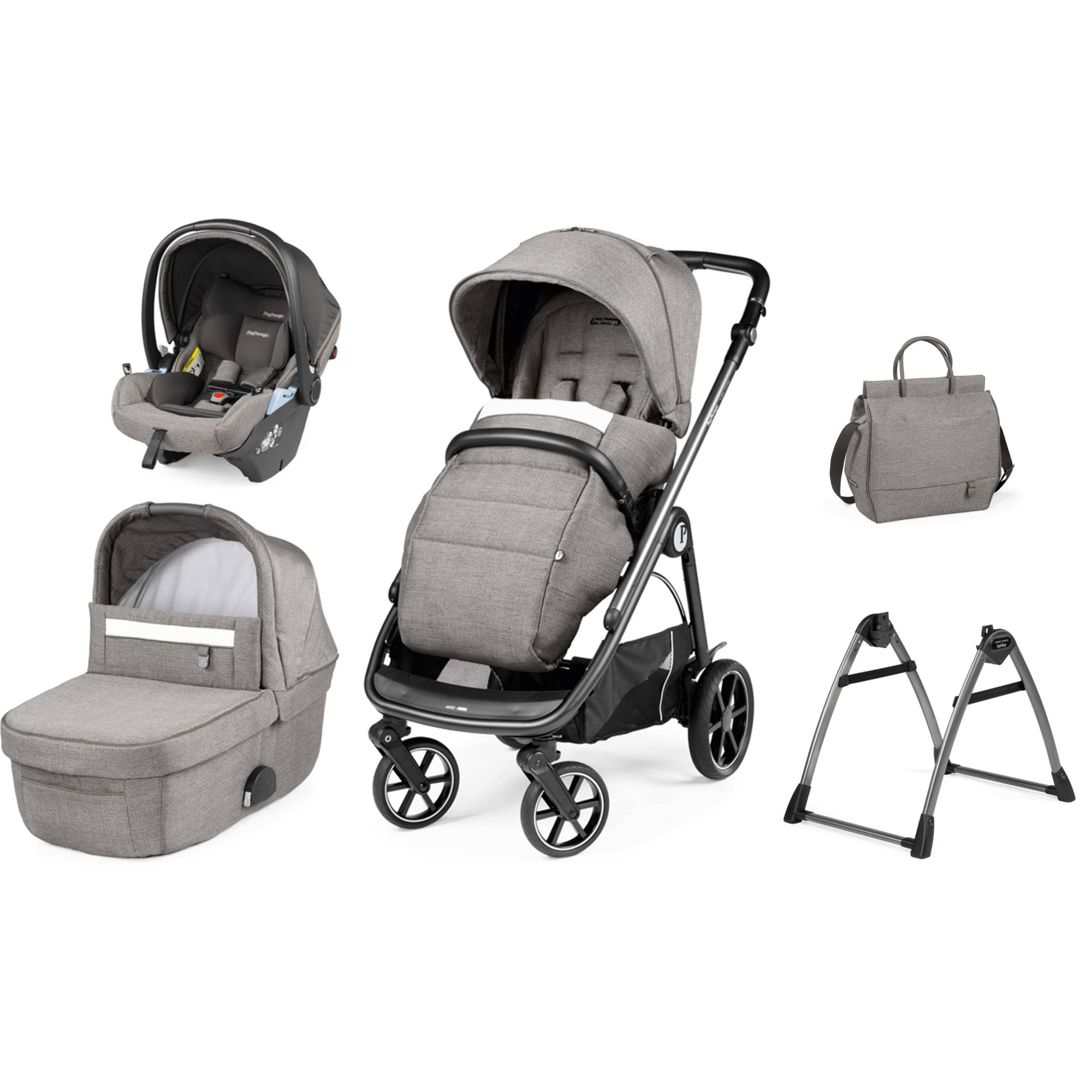 Peg Pérego Veloce Stroller City Grey Bundle 2