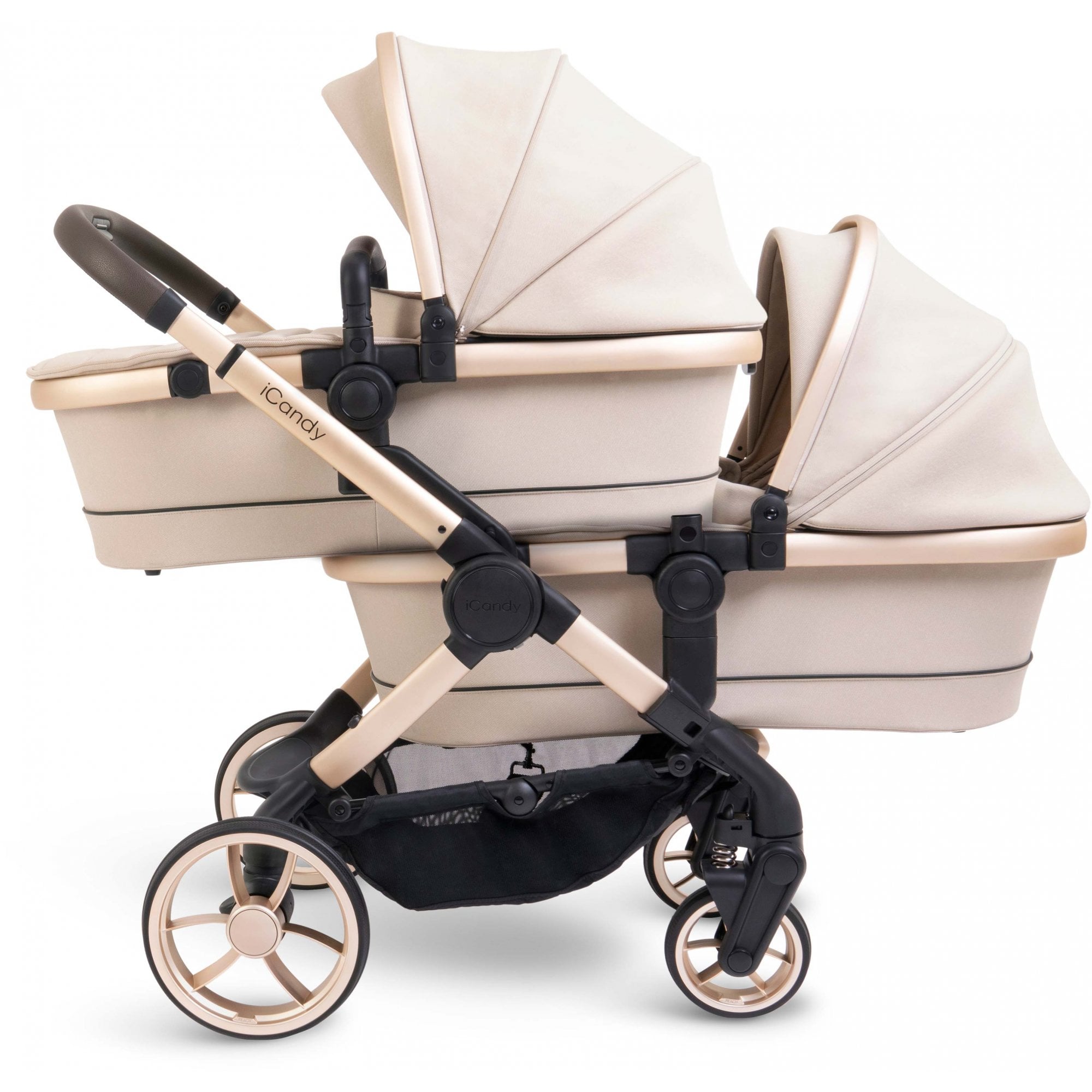iCandy Peach 7 Editions Twin Stroller Biscotti
