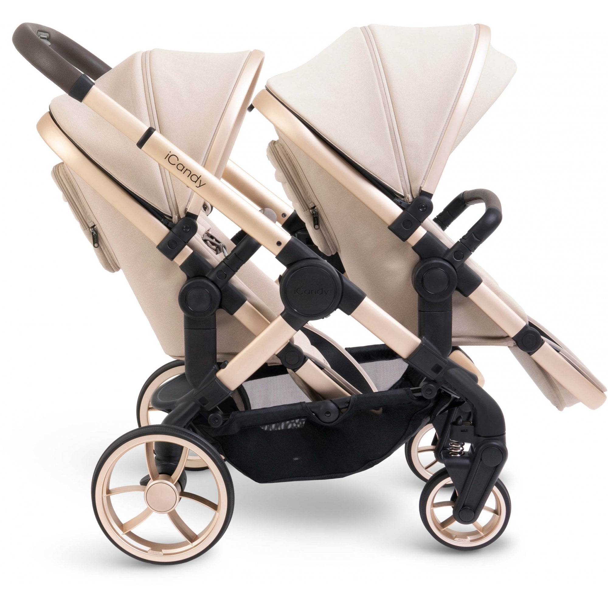 iCandy Peach 7 Editions Twin Stroller Biscotti