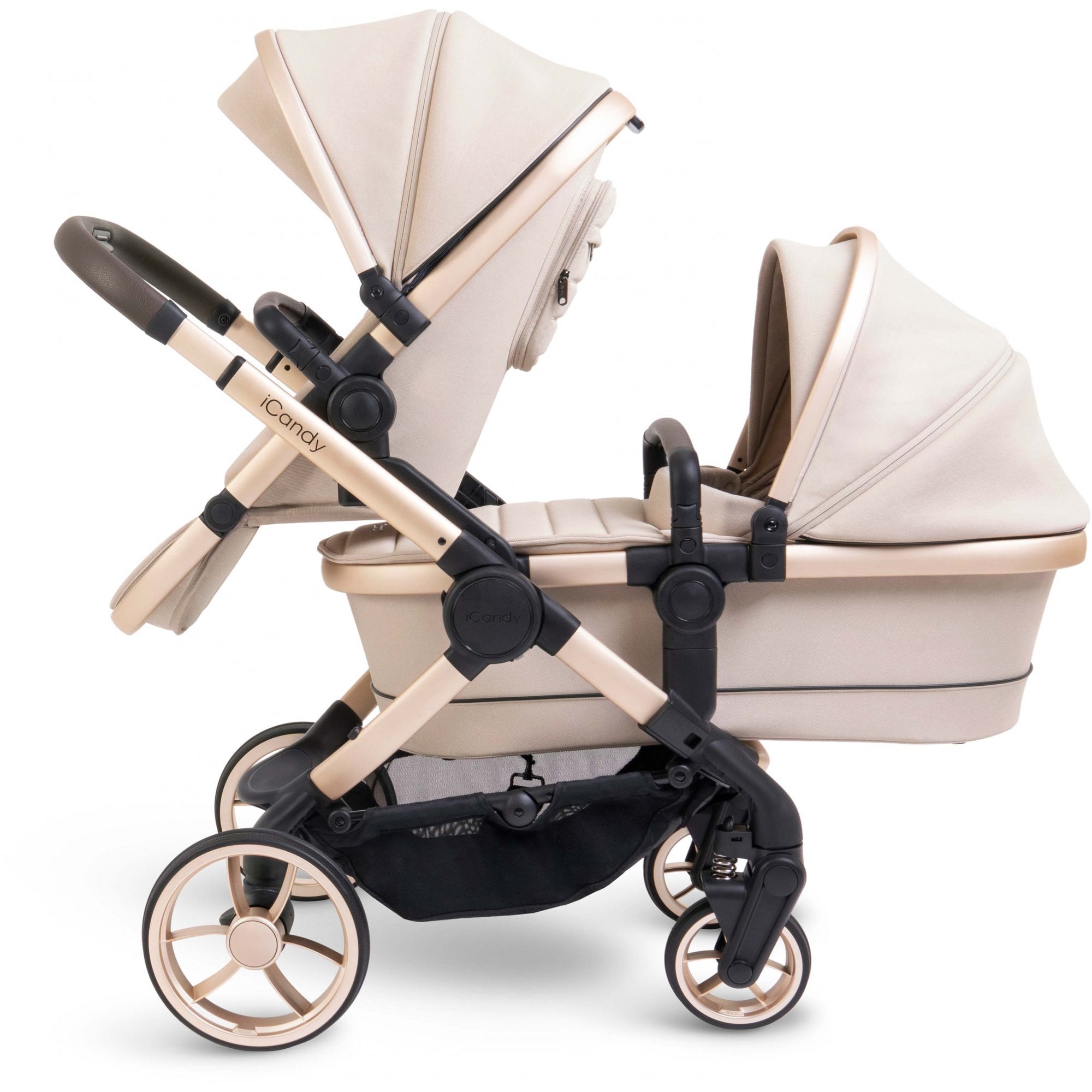 iCandy Peach 7 Editions Double Stroller Biscotti