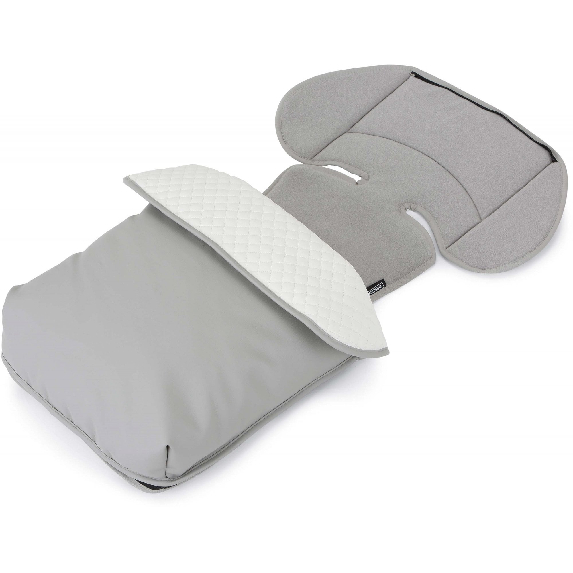 Bebecar Specials Fleece Footmuff Silver Grey