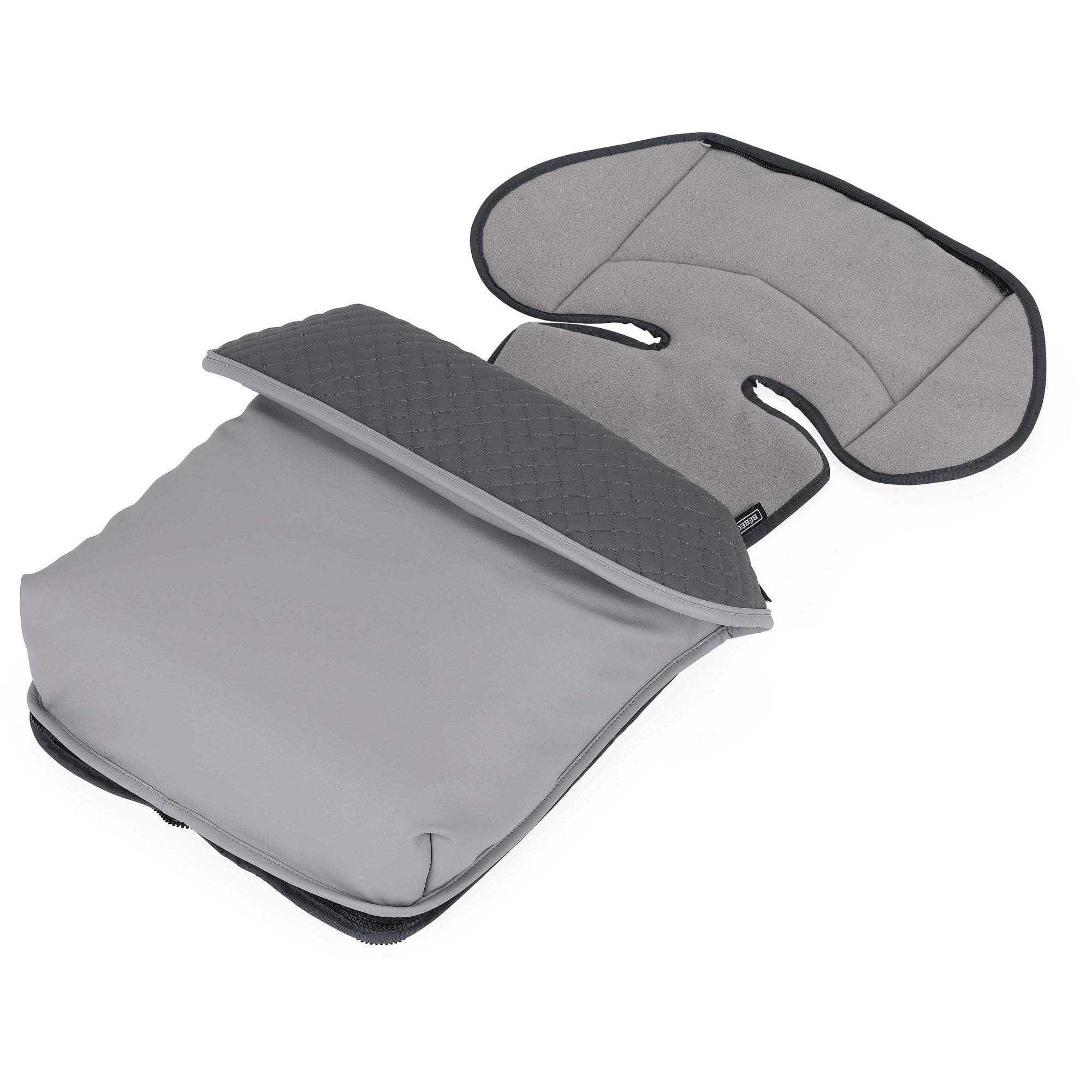 Bebecar Specials Fleece Footmuff Pewter