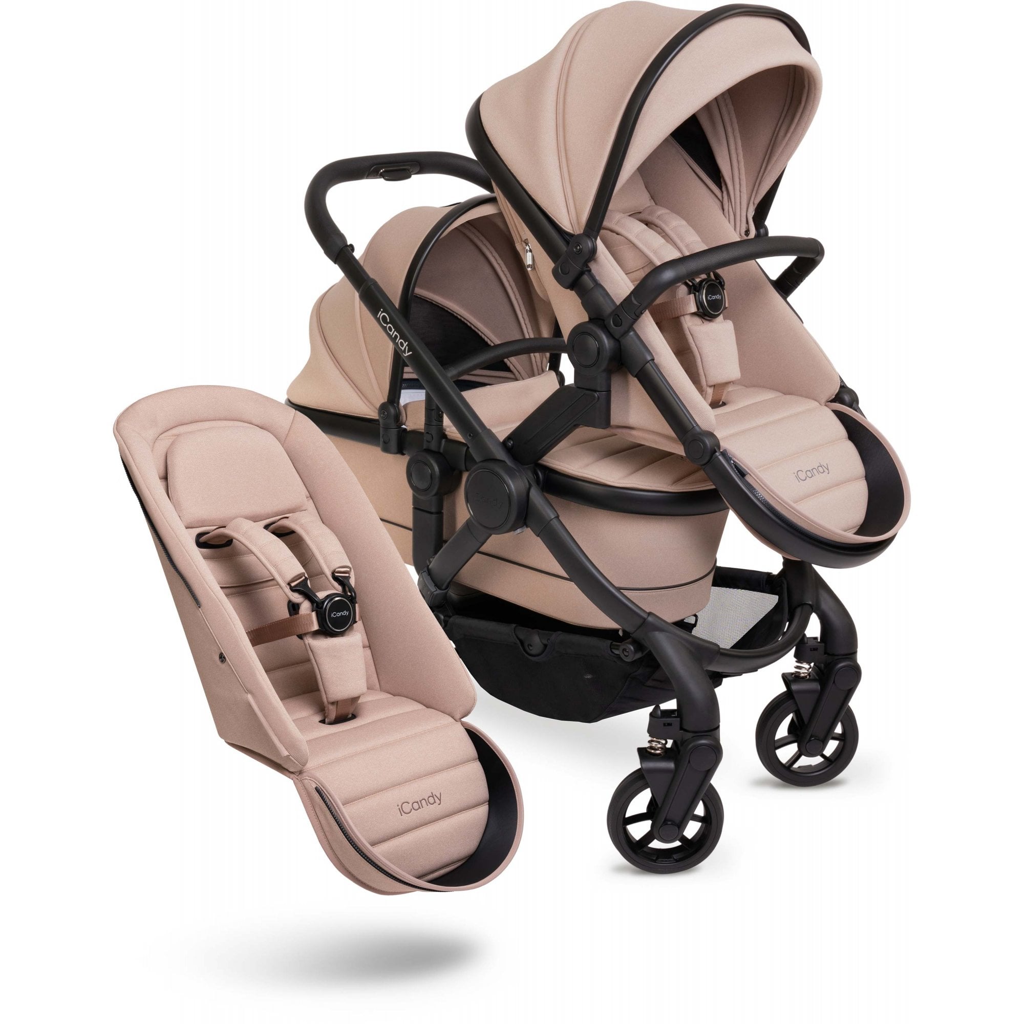 iCandy Peach 7 Double Stroller Cookie