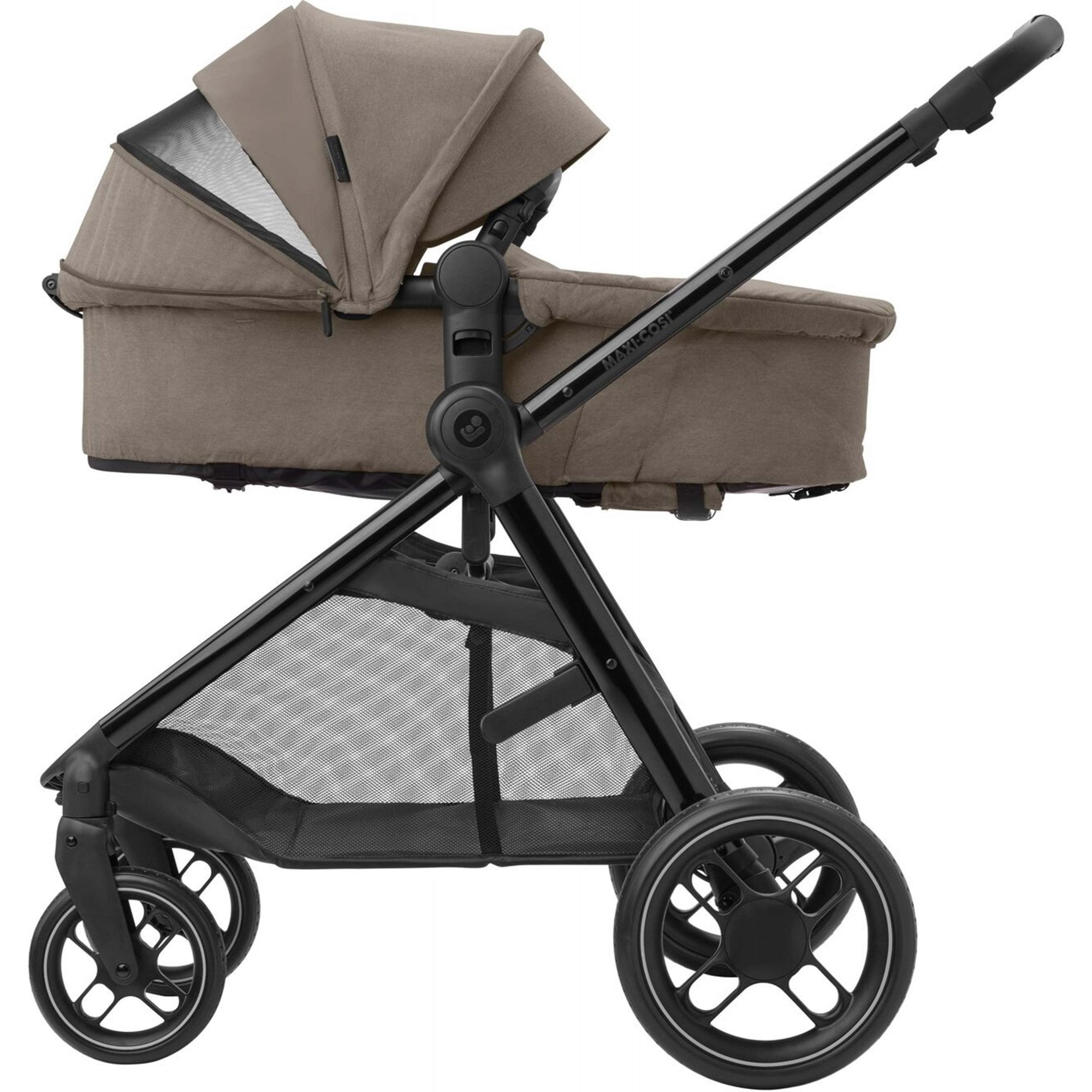 Maxi Cosi Zelia 3 Luxe 2in1 Bundle & Base Twillic Truffle