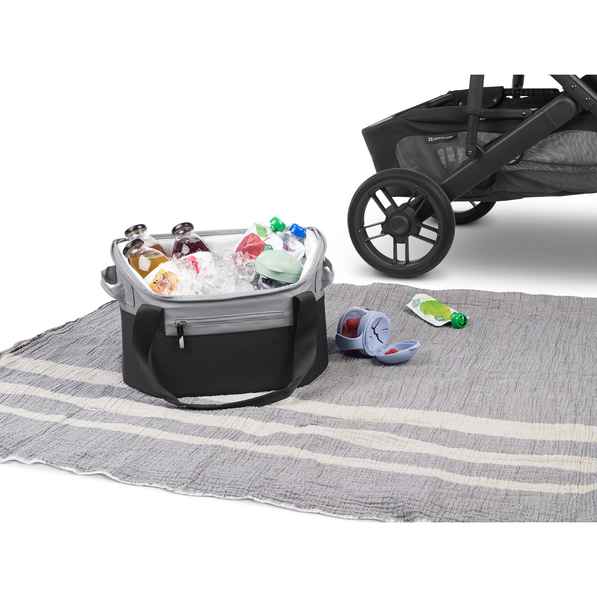 Uppababy Bevvy Stroller Basket Cooler Grey/Black