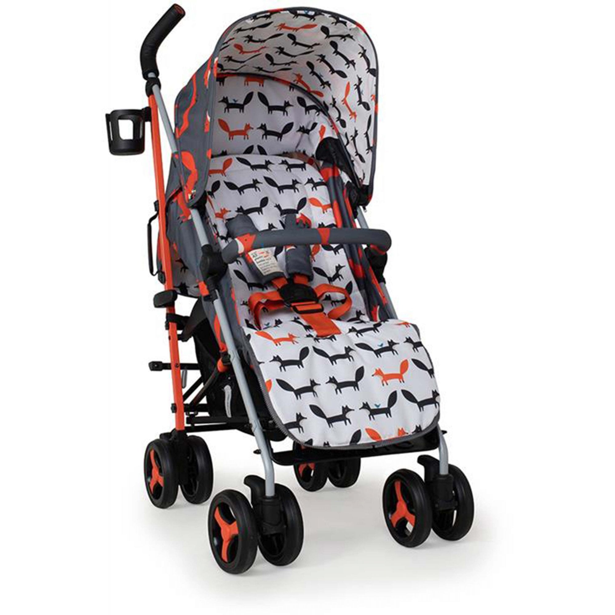 Cosatto Supa 3 Pushchair Charcoal Mister Fox