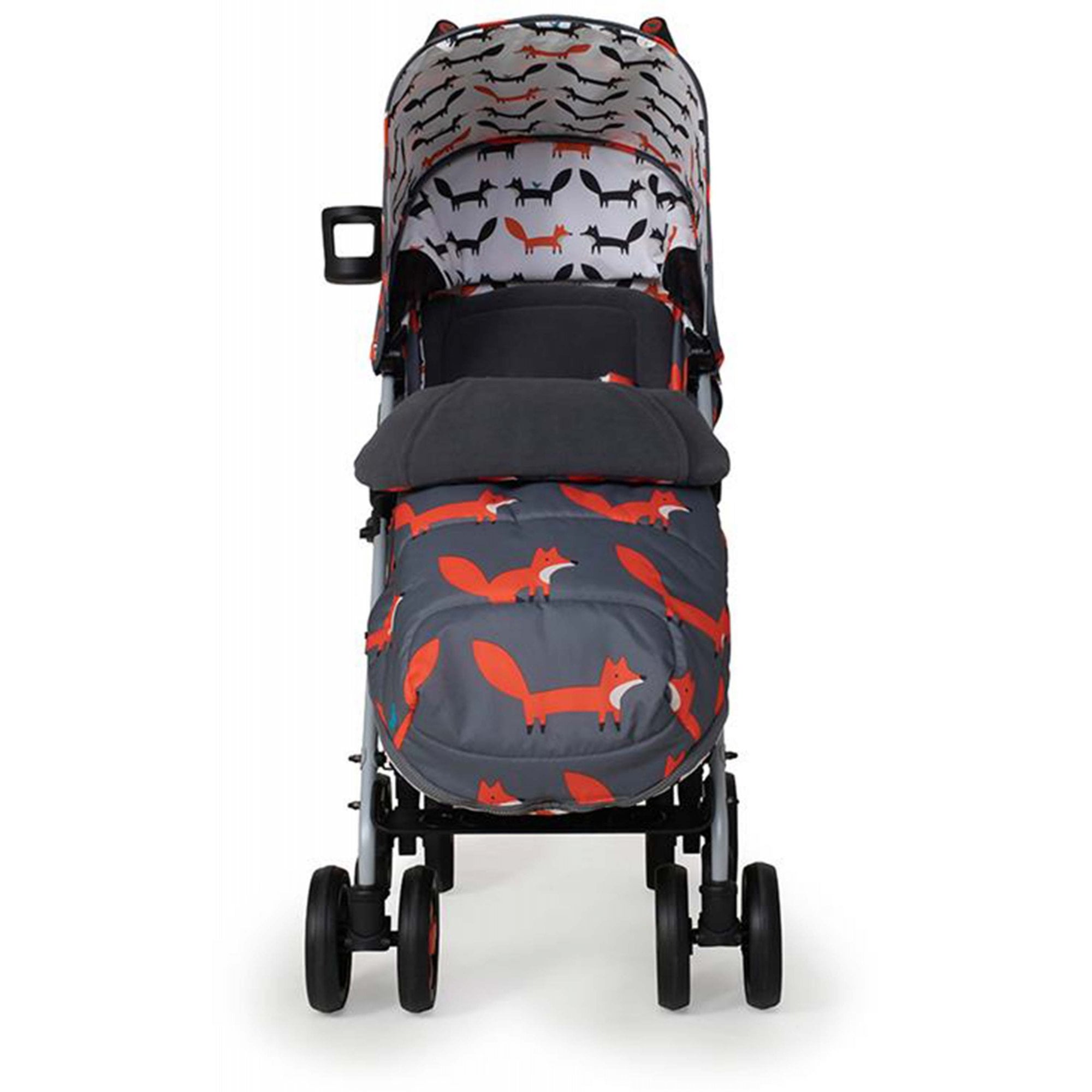 Cosatto Supa 3 Pushchair Charcoal Mister Fox