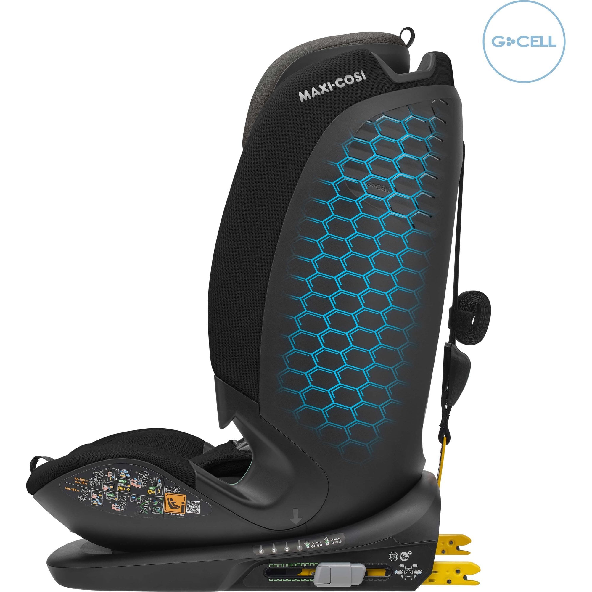 Maxi Cosi Titan Plus i-Size Isofix Car Seat Authentic Black