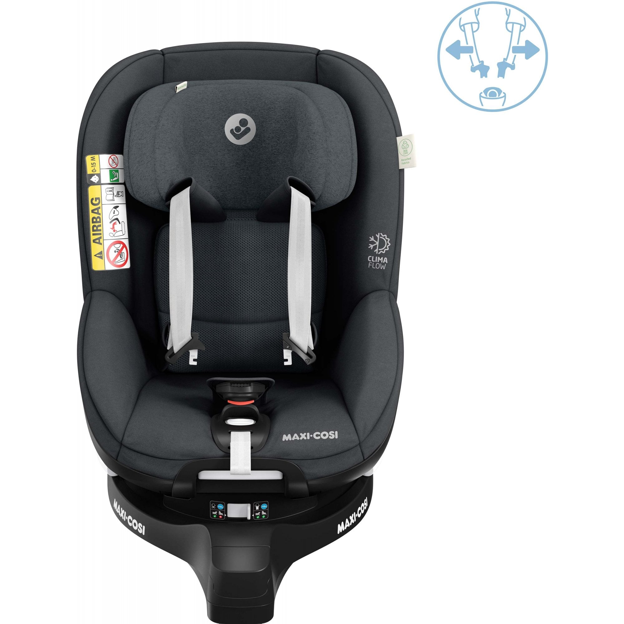 Maxi Cosi Mica Pro Eco i-Size Car Seat Authentic Graphite