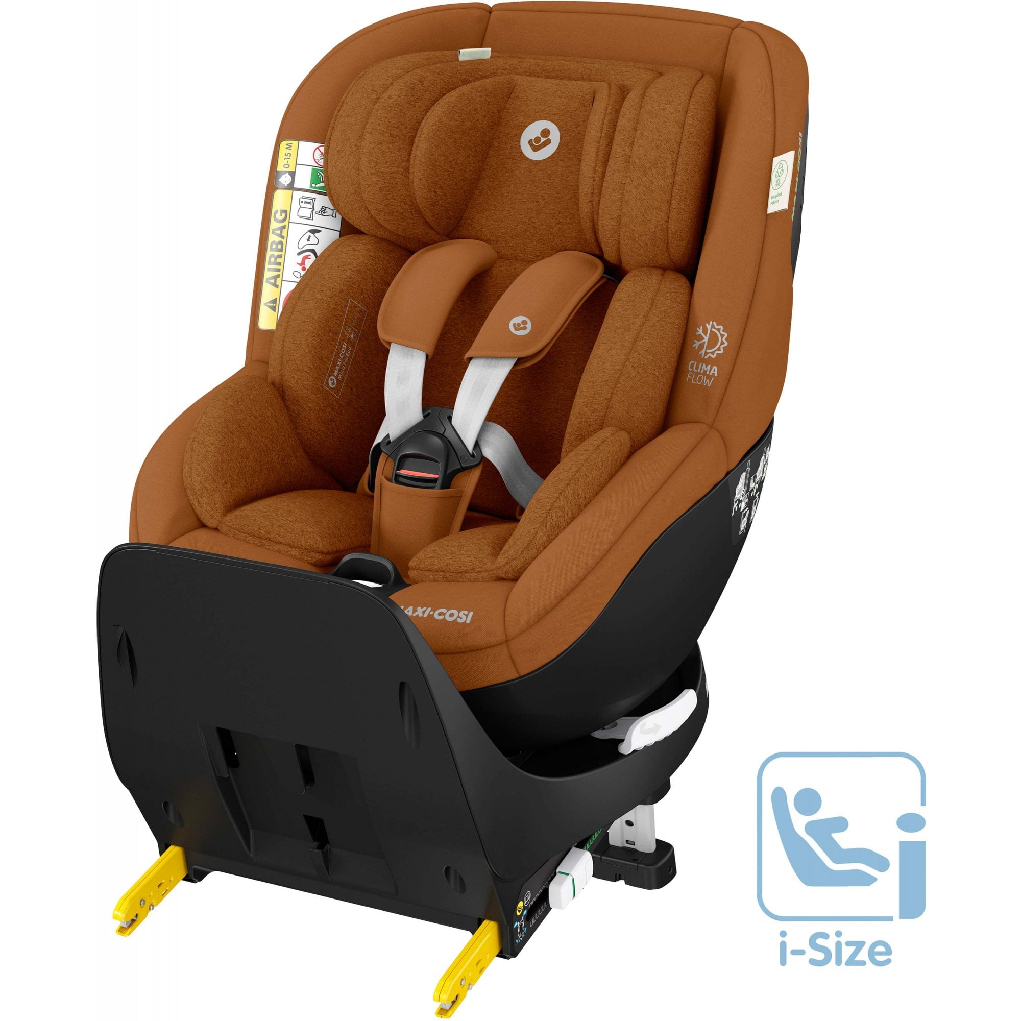 Maxi Cosi Mica Pro Eco i-Size Car Seat Authentic Cognac