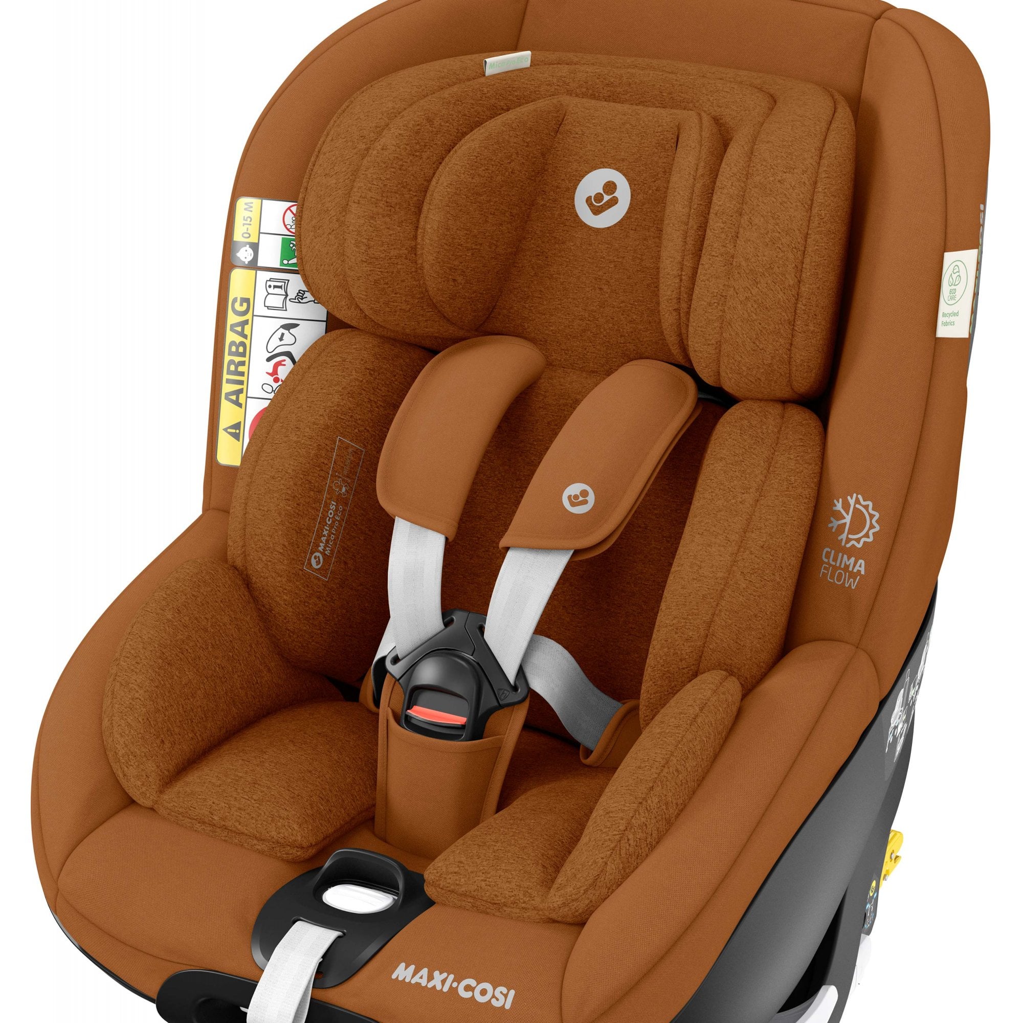 Maxi Cosi Mica Pro Eco i-Size Car Seat Authentic Cognac