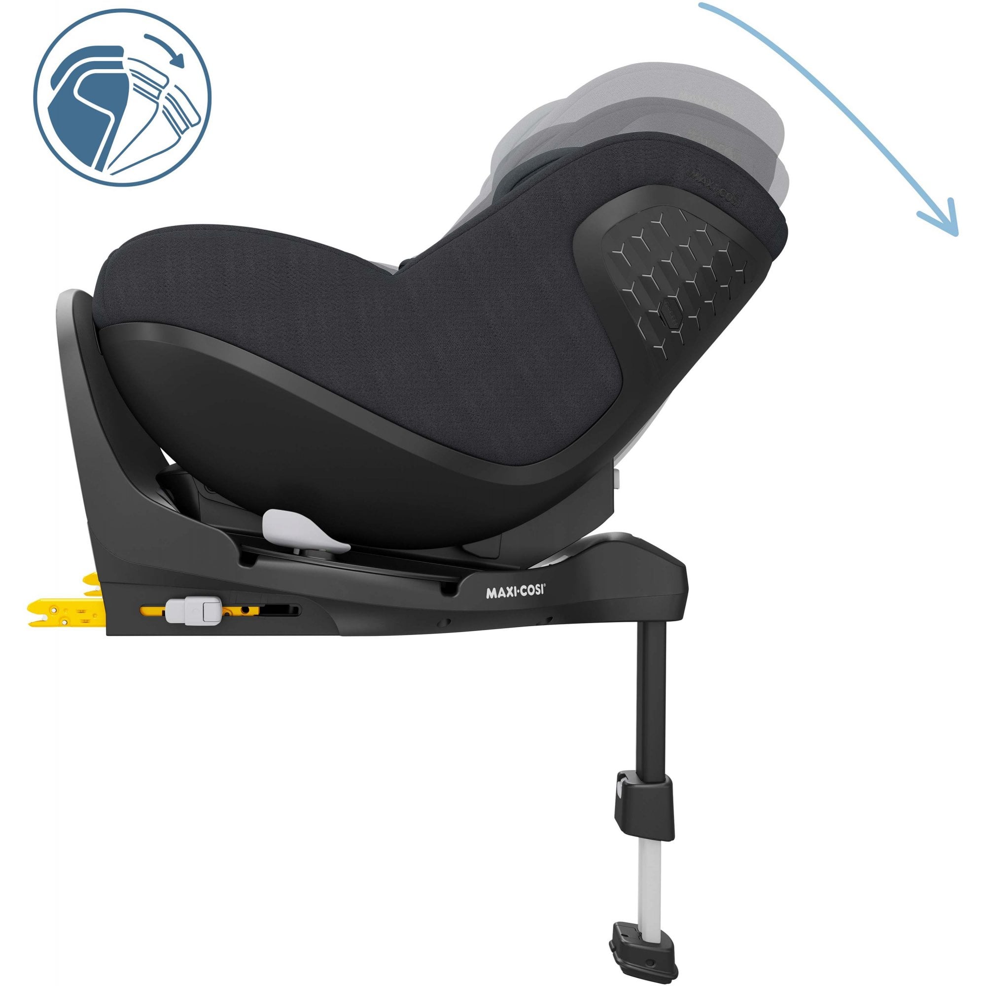 Maxi Cosi Pearl 360 Pro i-Size Toddler Car Seat Authentic Graphite