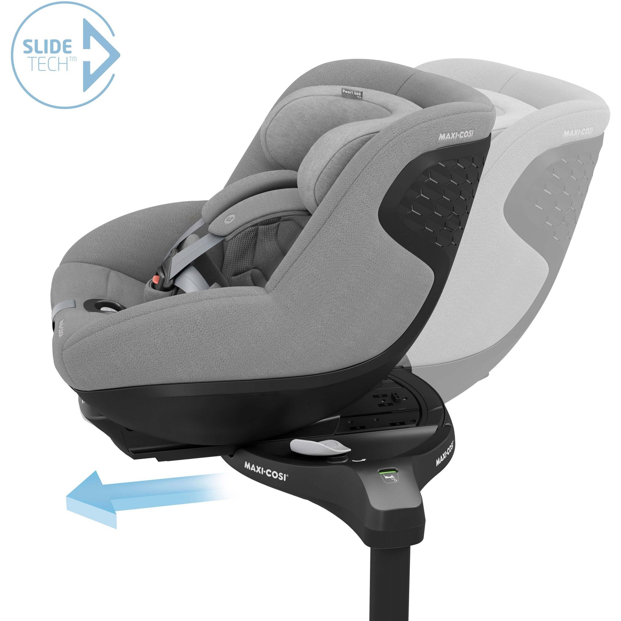 Maxi Cosi Pearl 360 Pro i-Size Toddler Car Seat Authentic Grey