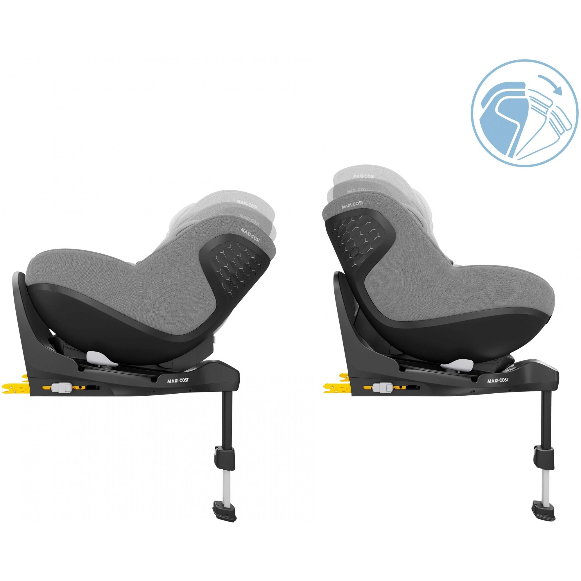 Maxi Cosi Pearl 360 Pro i-Size Toddler Car Seat Authentic Grey