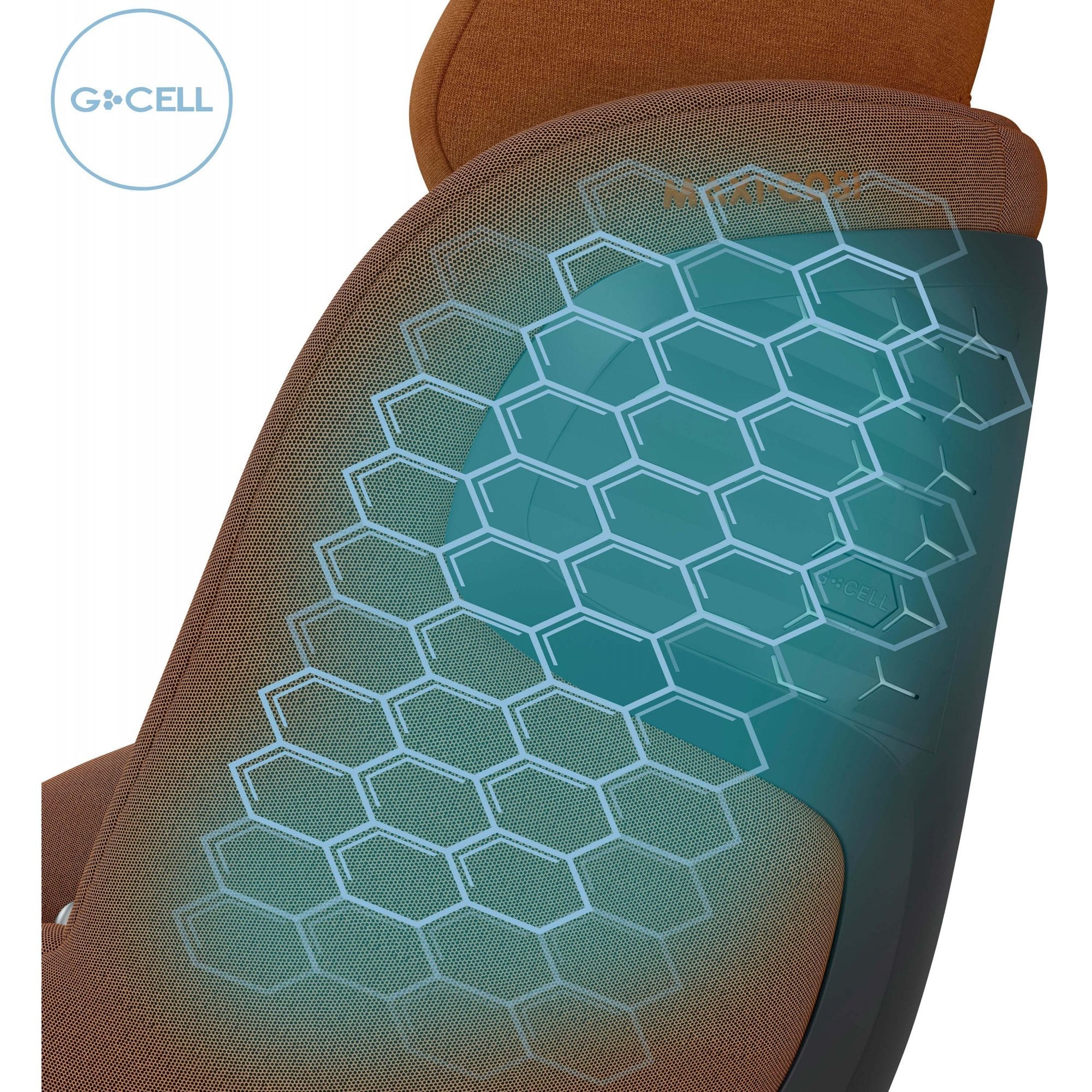 Maxi Cosi Pearl 360 Pro i-Size Toddler Car Seat Authentic Cognac