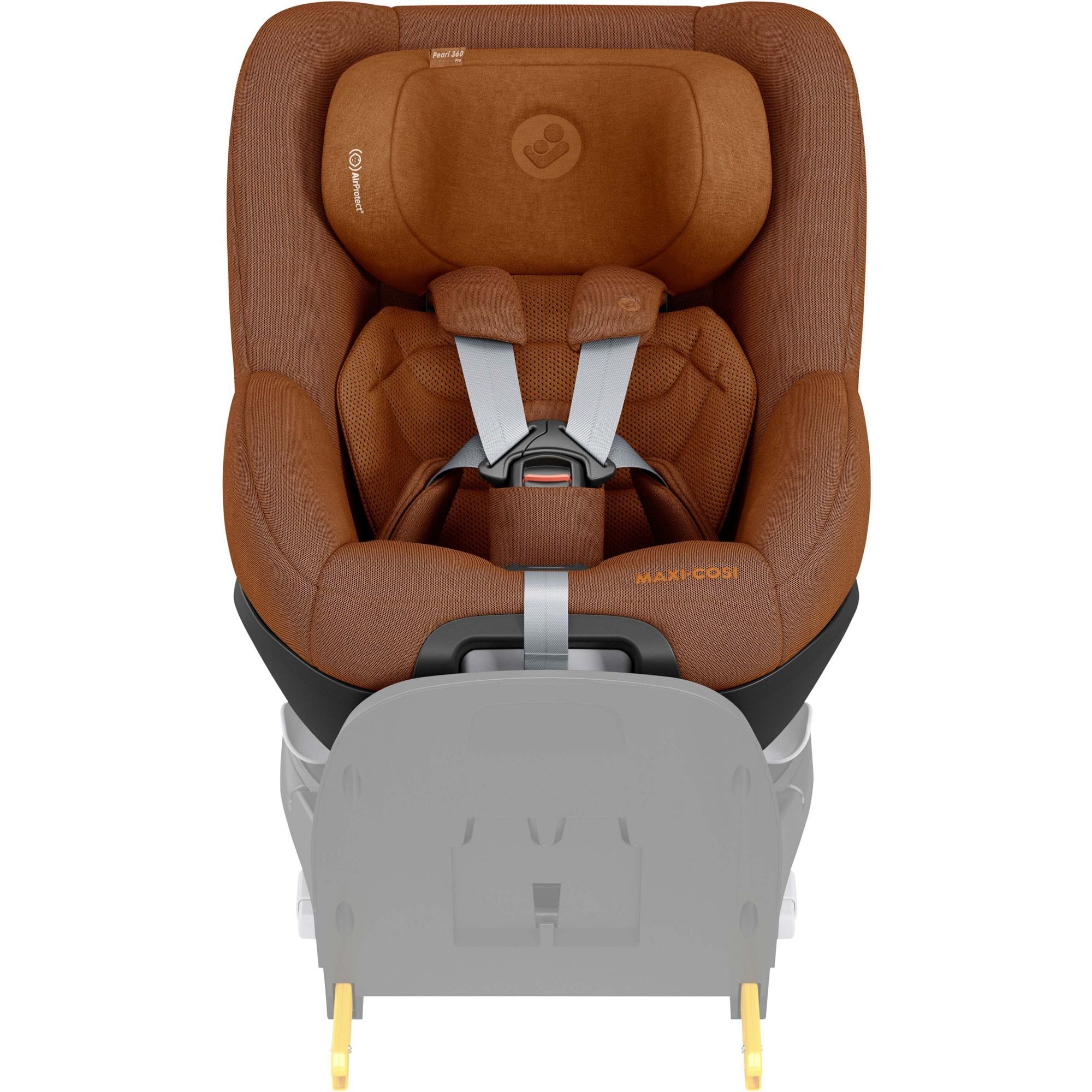 Maxi Cosi Pearl 360 Pro i-Size Toddler Car Seat Authentic Cognac