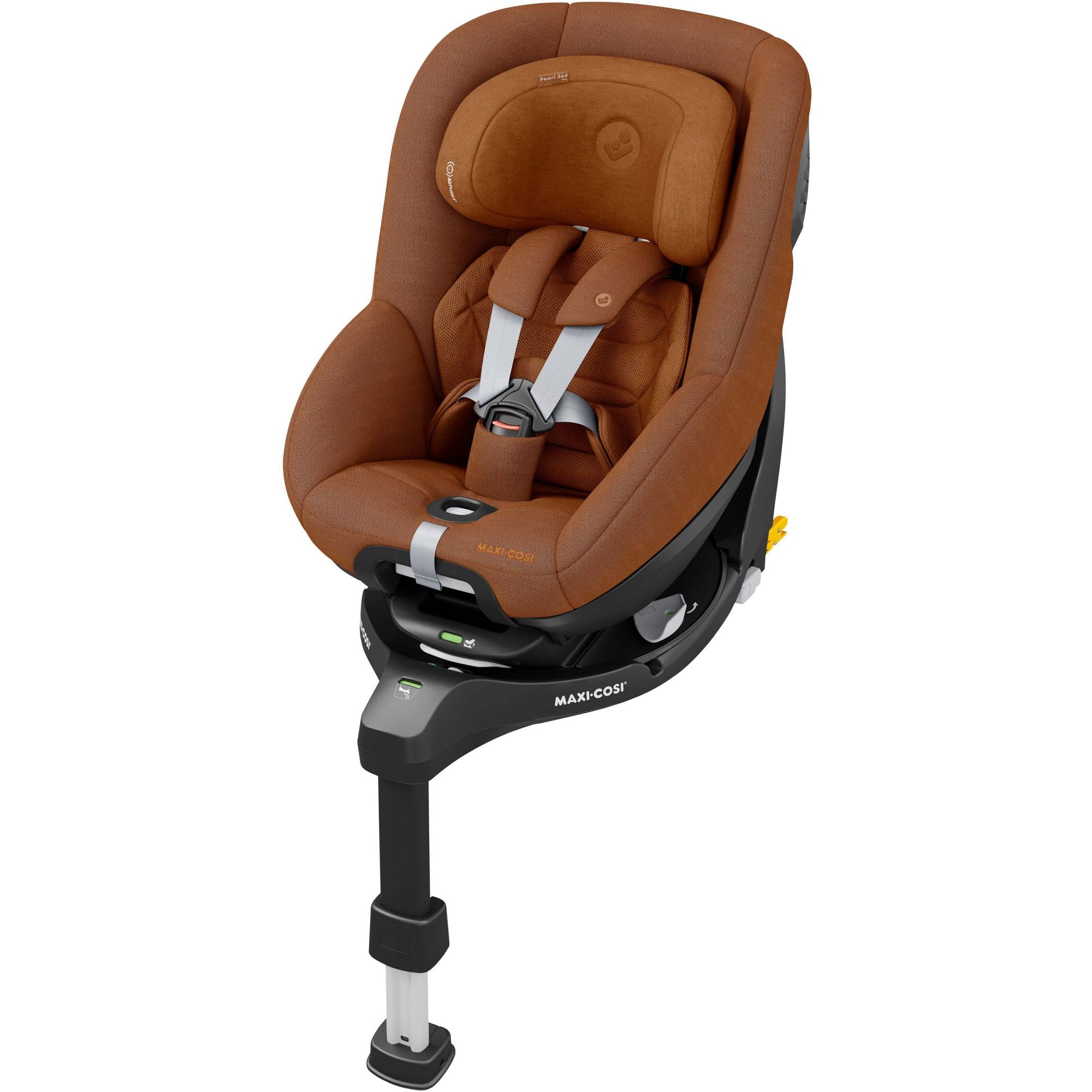 Maxi Cosi Pearl 360 Pro i-Size Toddler Car Seat Authentic Cognac