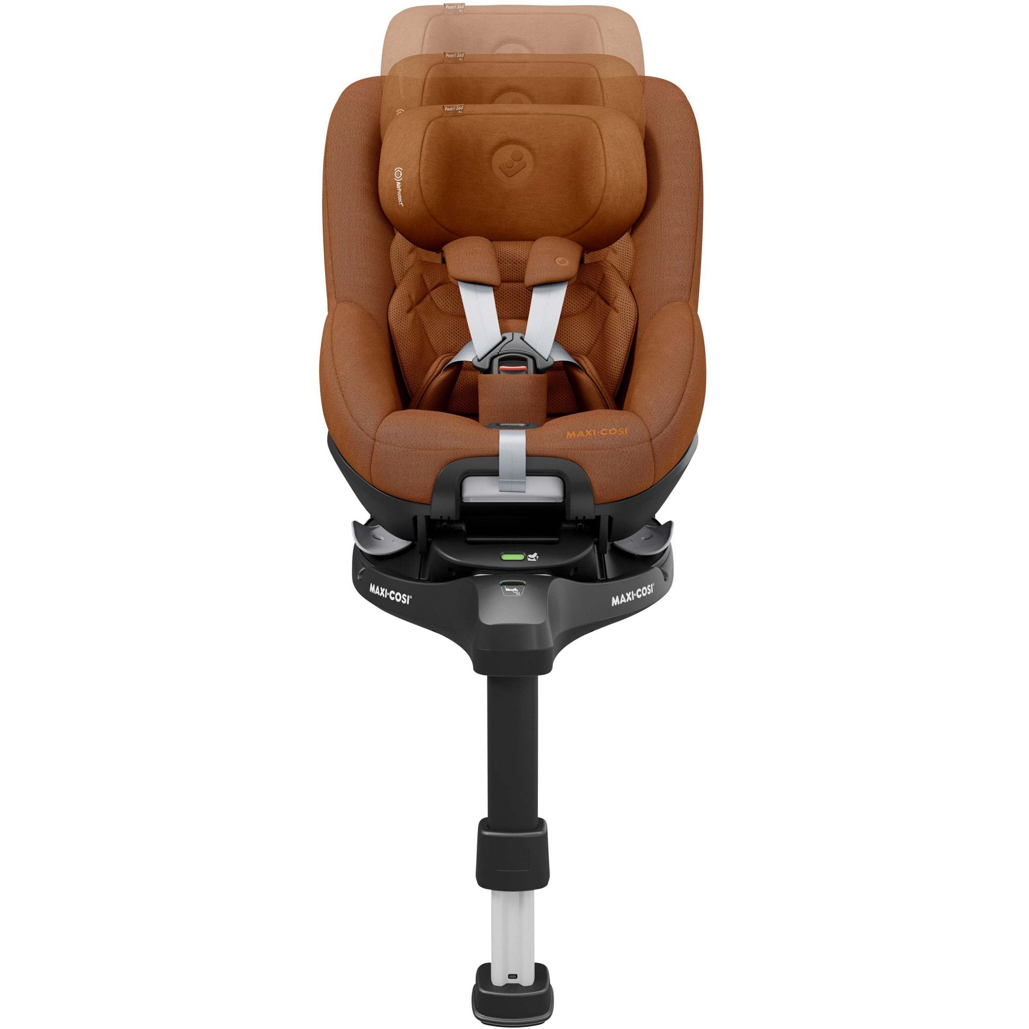 Maxi Cosi Pearl 360 Pro i-Size Toddler Car Seat Authentic Cognac