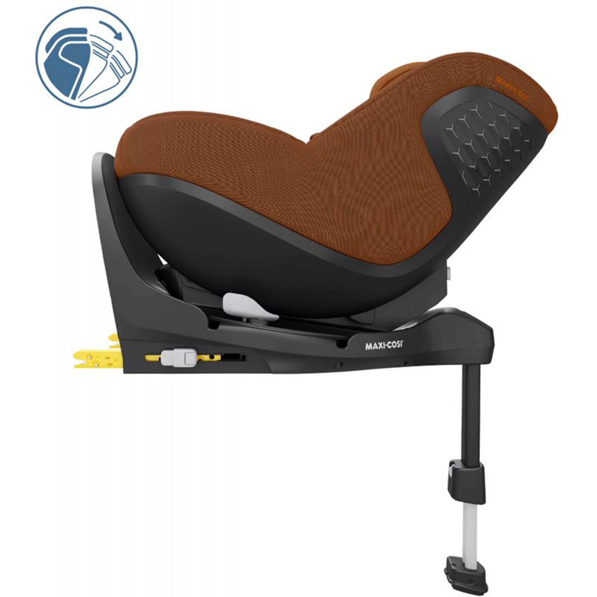 Maxi Cosi Pearl 360 Pro i-Size Toddler Car Seat Authentic Cognac