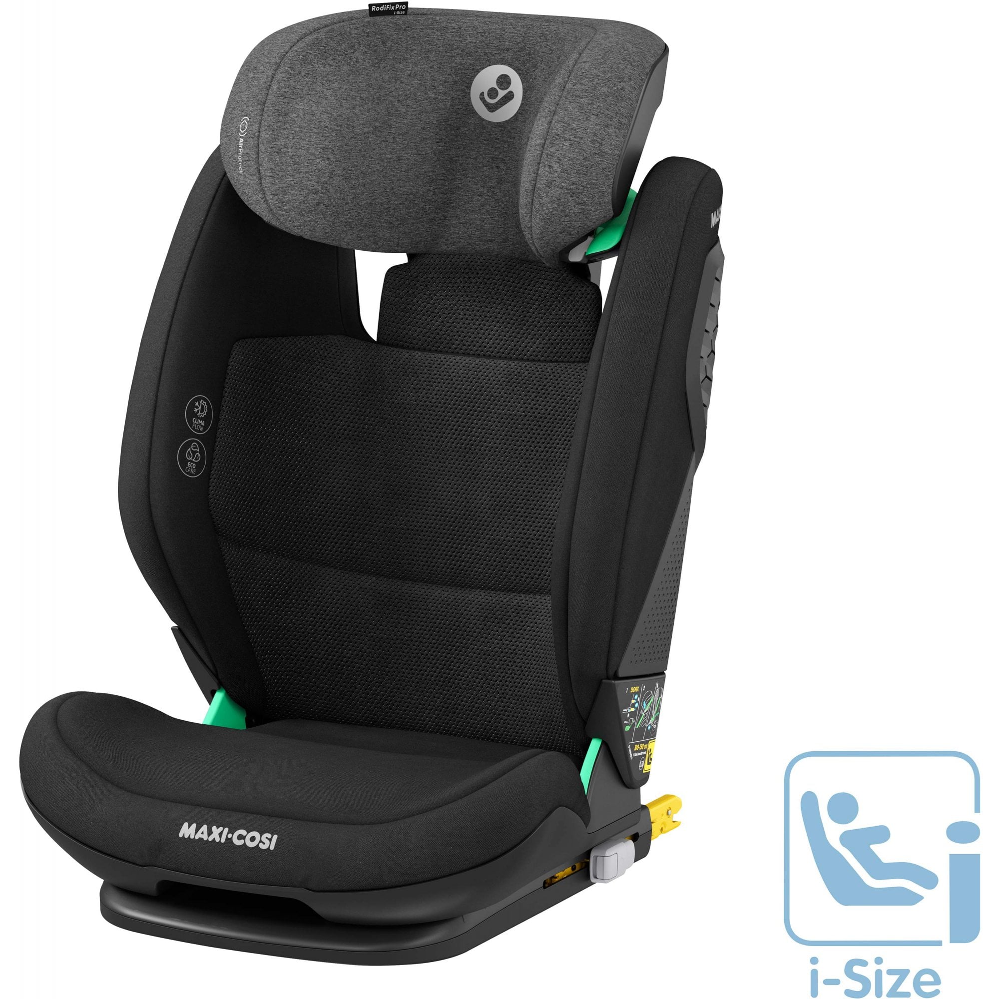 Maxi Cosi RodiFix Pro i-Size Car Seat Authentic Black
