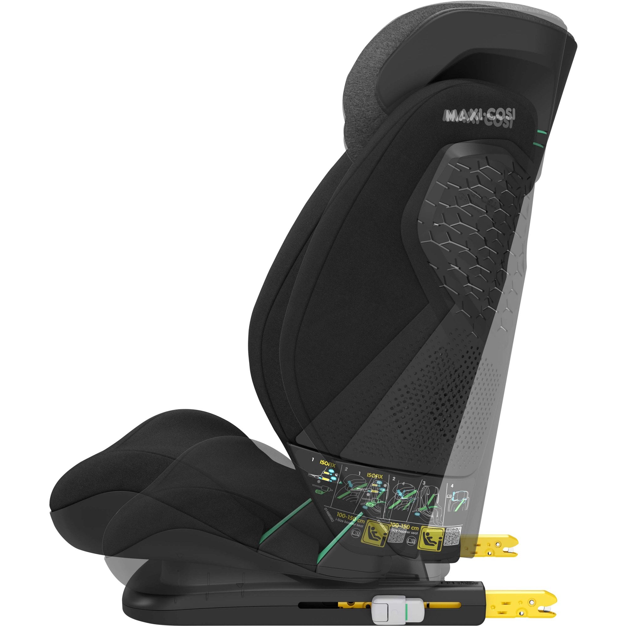 Maxi Cosi RodiFix Pro i-Size Car Seat Authentic Black