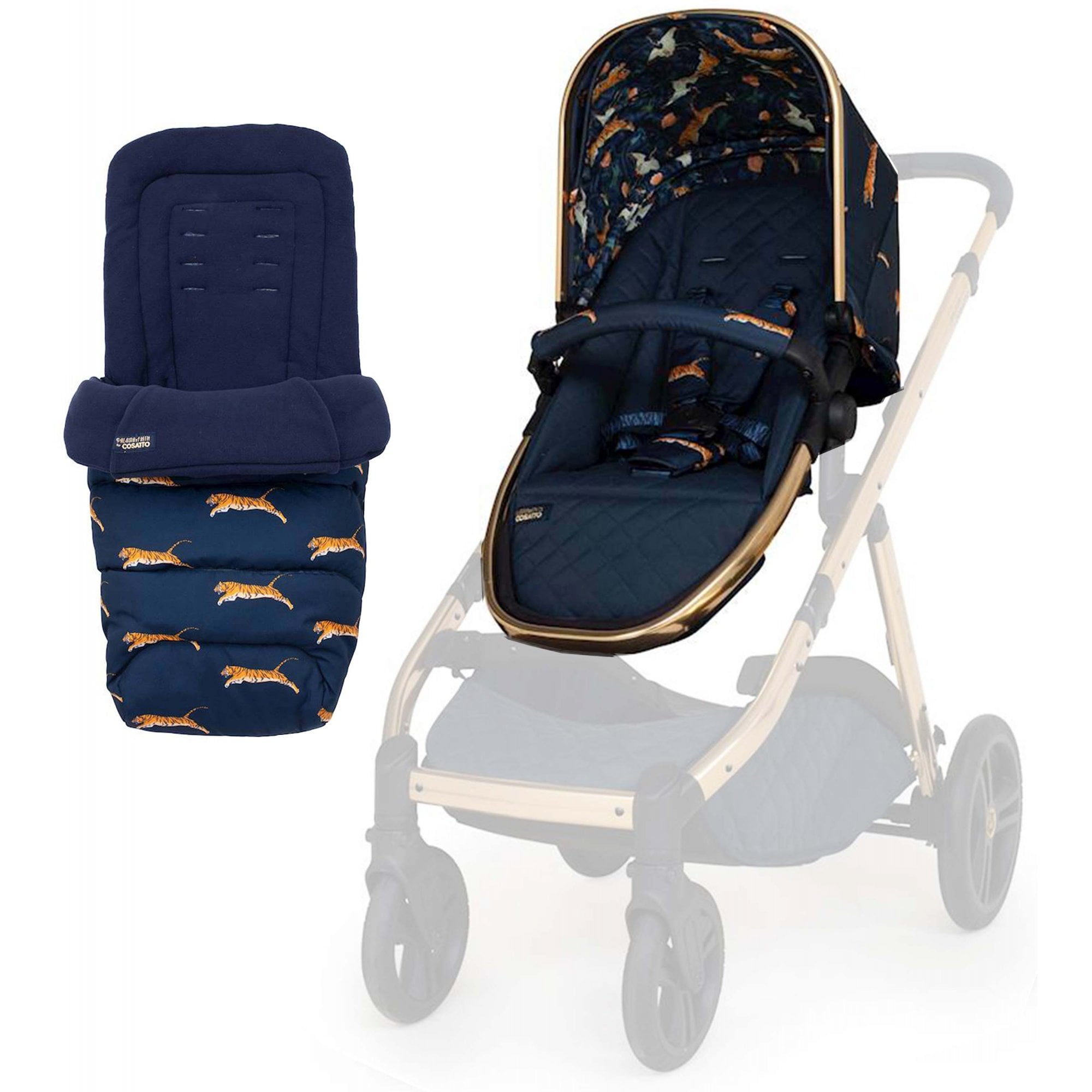 Cosatto Paloma Faith Wow XL Seat Unit With Footmuff On The Prowl