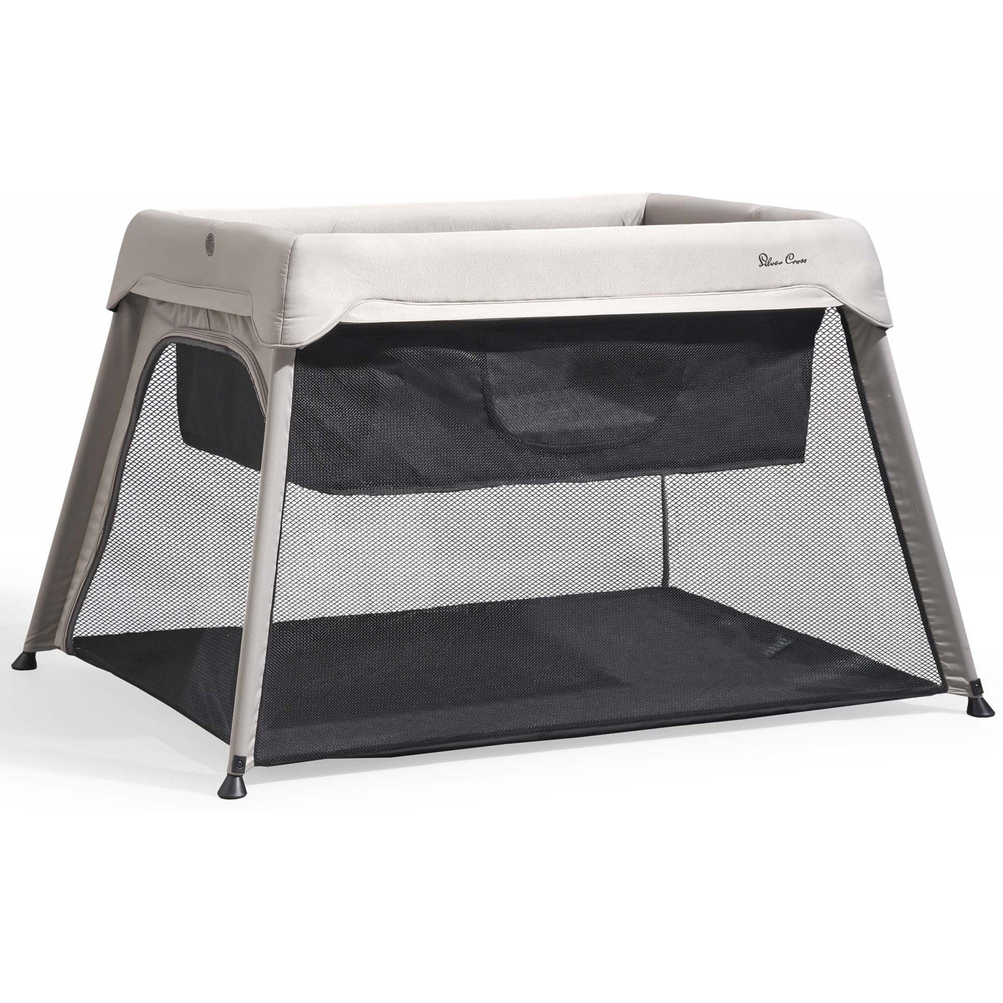 Silver Cross Slumber Travel Cot Stone