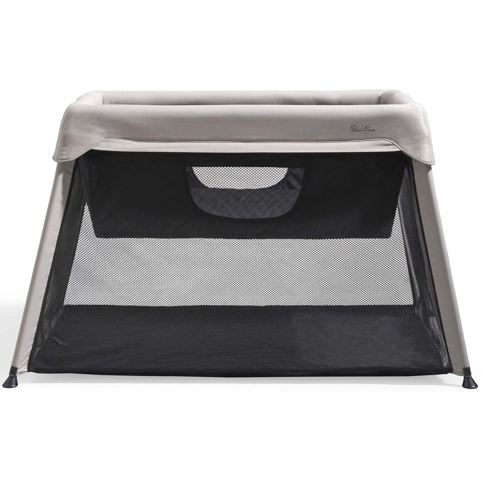 Silver Cross Slumber Travel Cot Stone