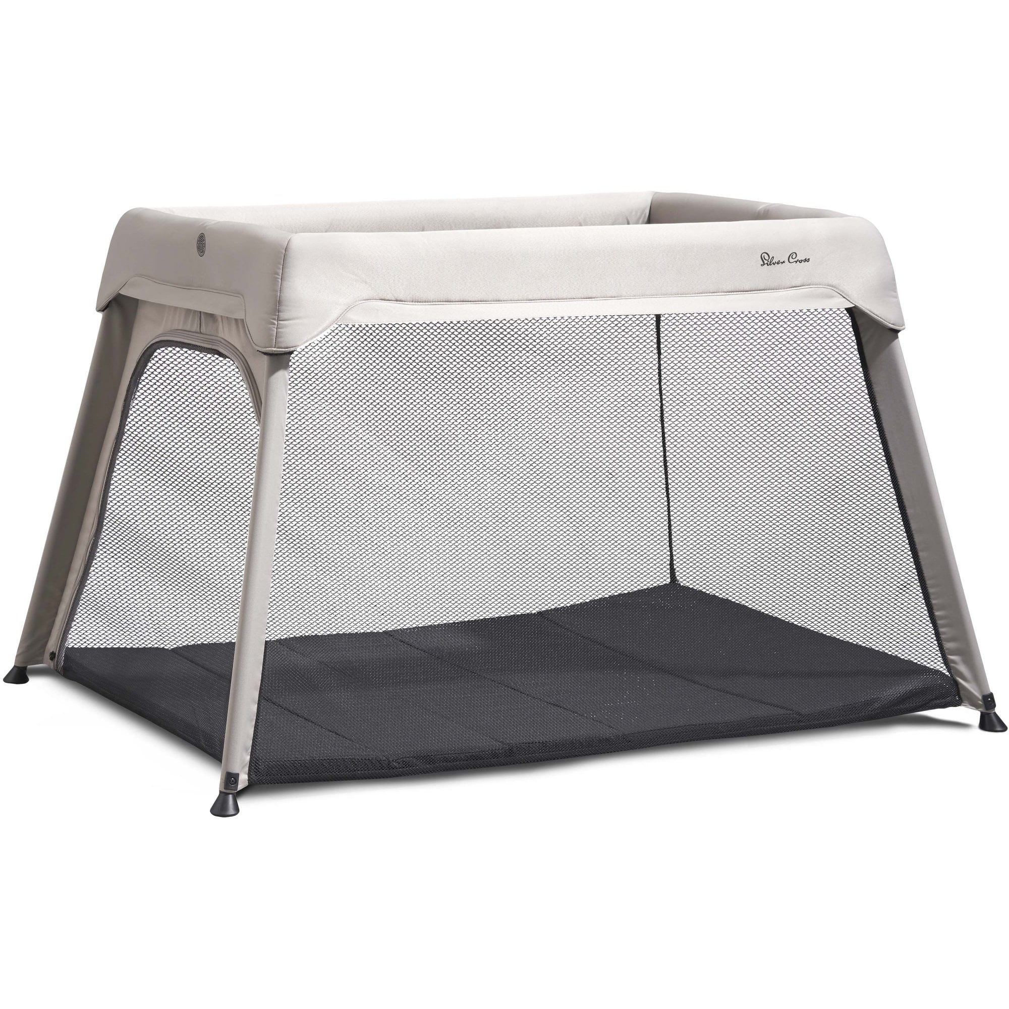 Silver Cross Slumber Travel Cot Stone