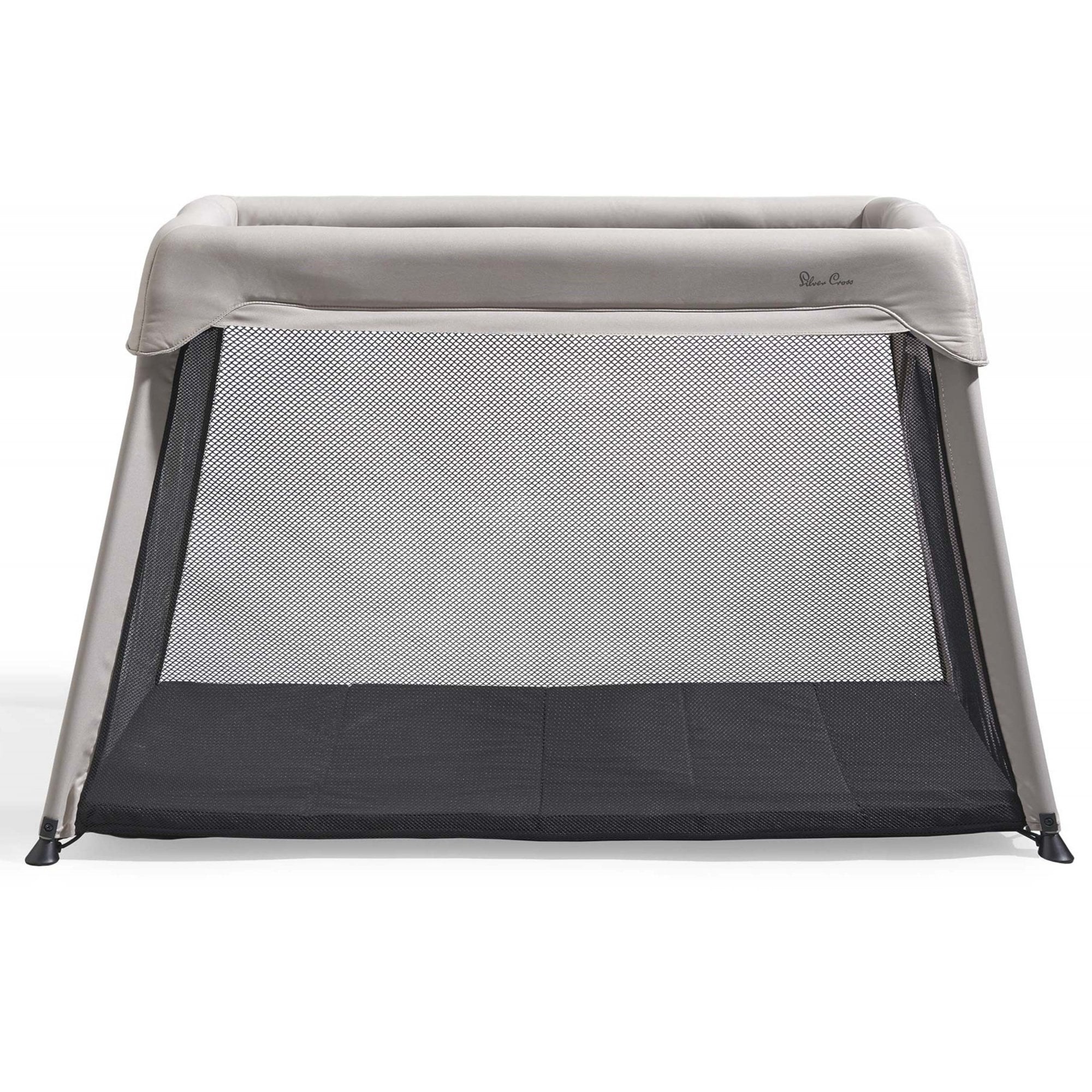Silver Cross Slumber Travel Cot Stone