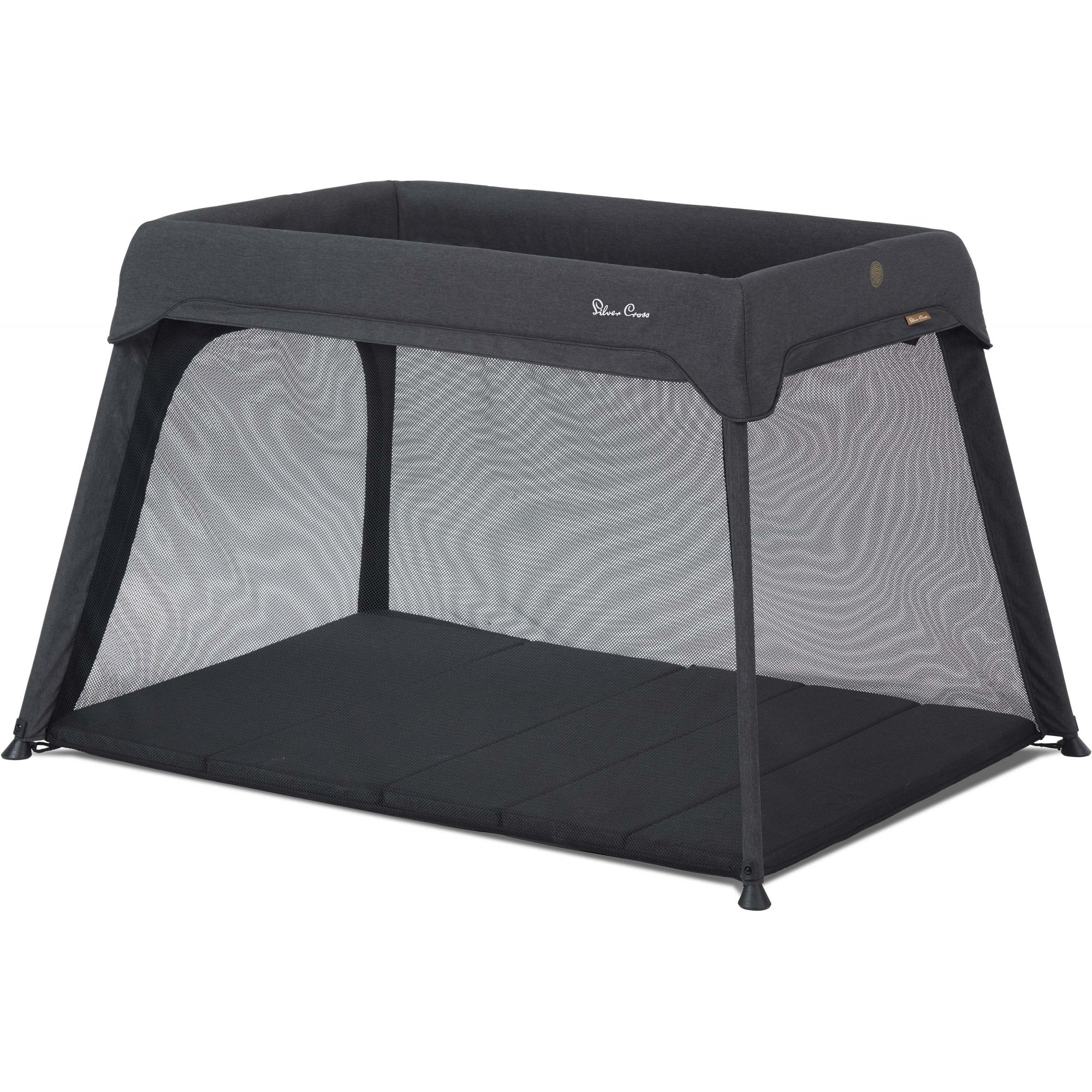 Silver Cross Slumber Travel Cot Carbon