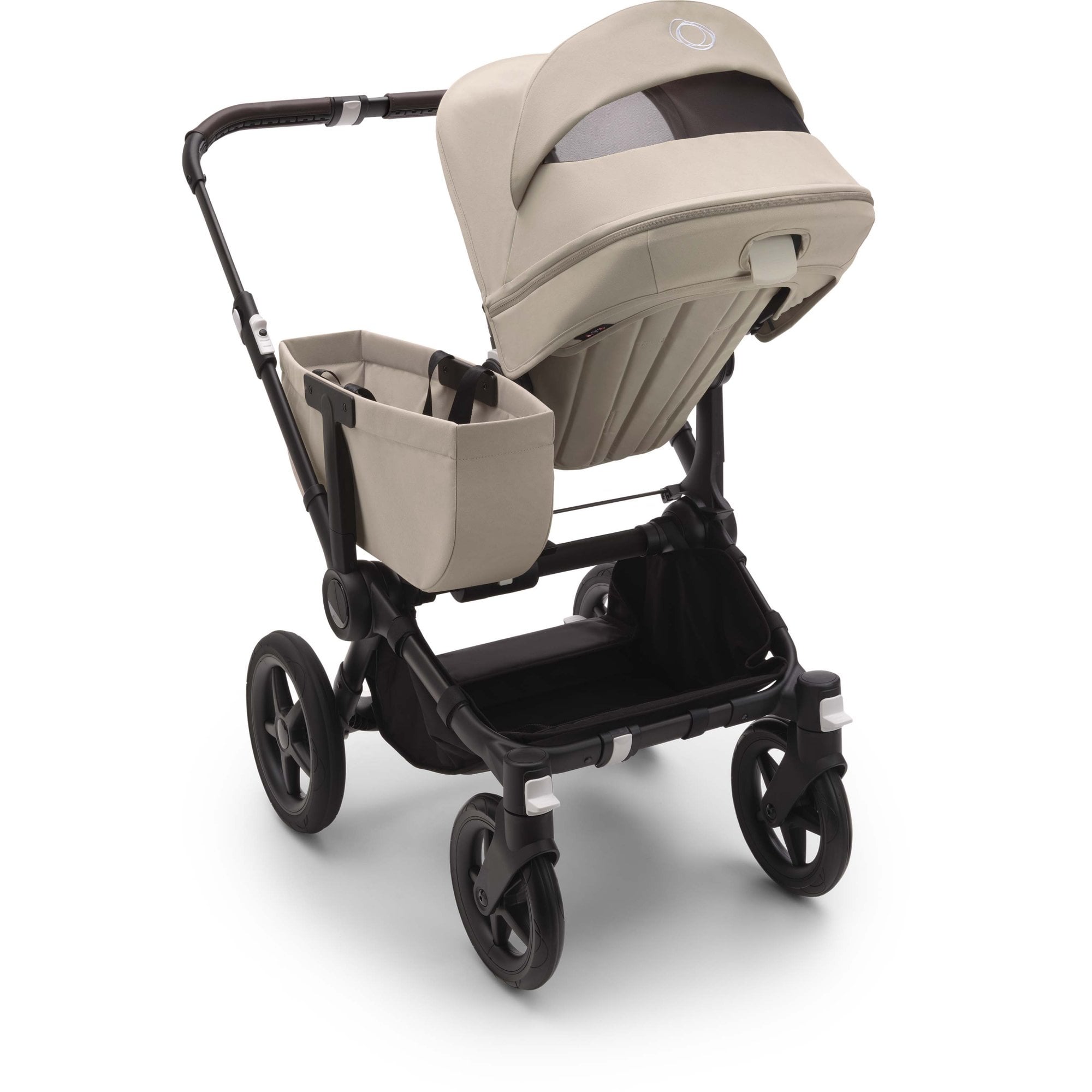 Bugaboo Donkey 5 Mono Pram Complete UK BLACK/DESERT TAUPE-DESERT TAUPE