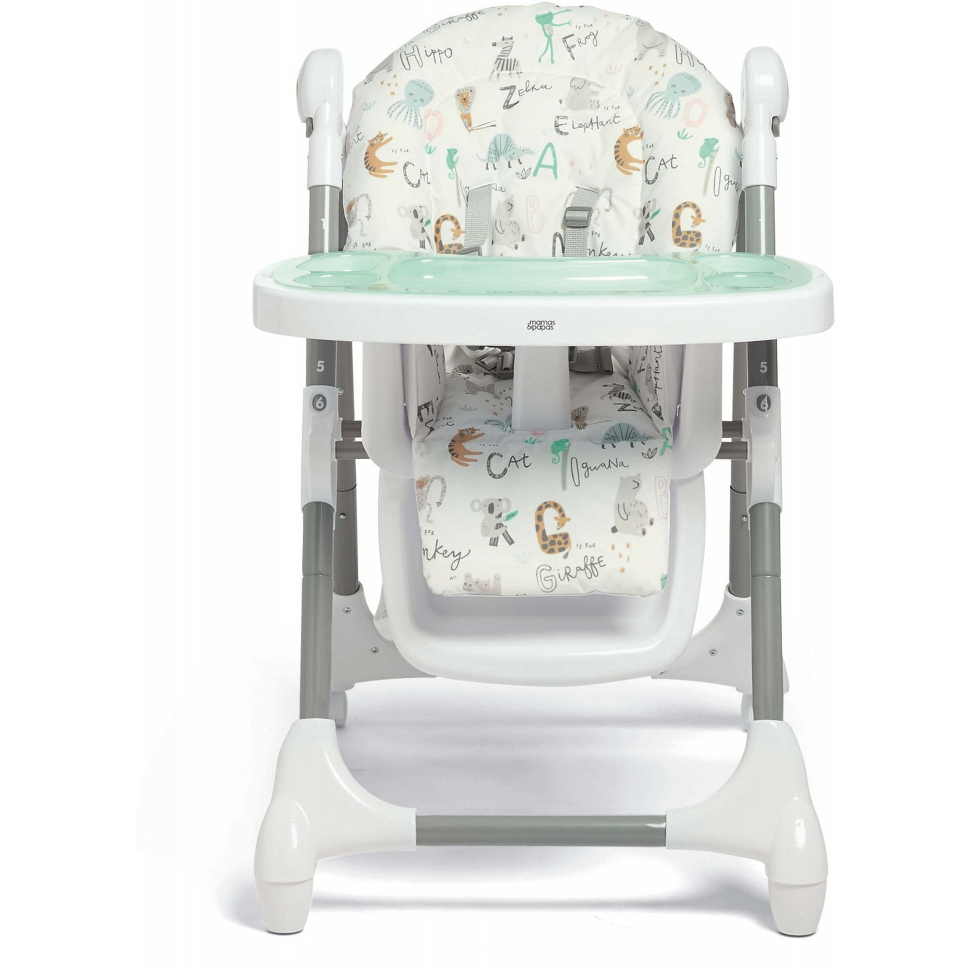 Mamas & Papas Snax Highchair - Animal Alphabet