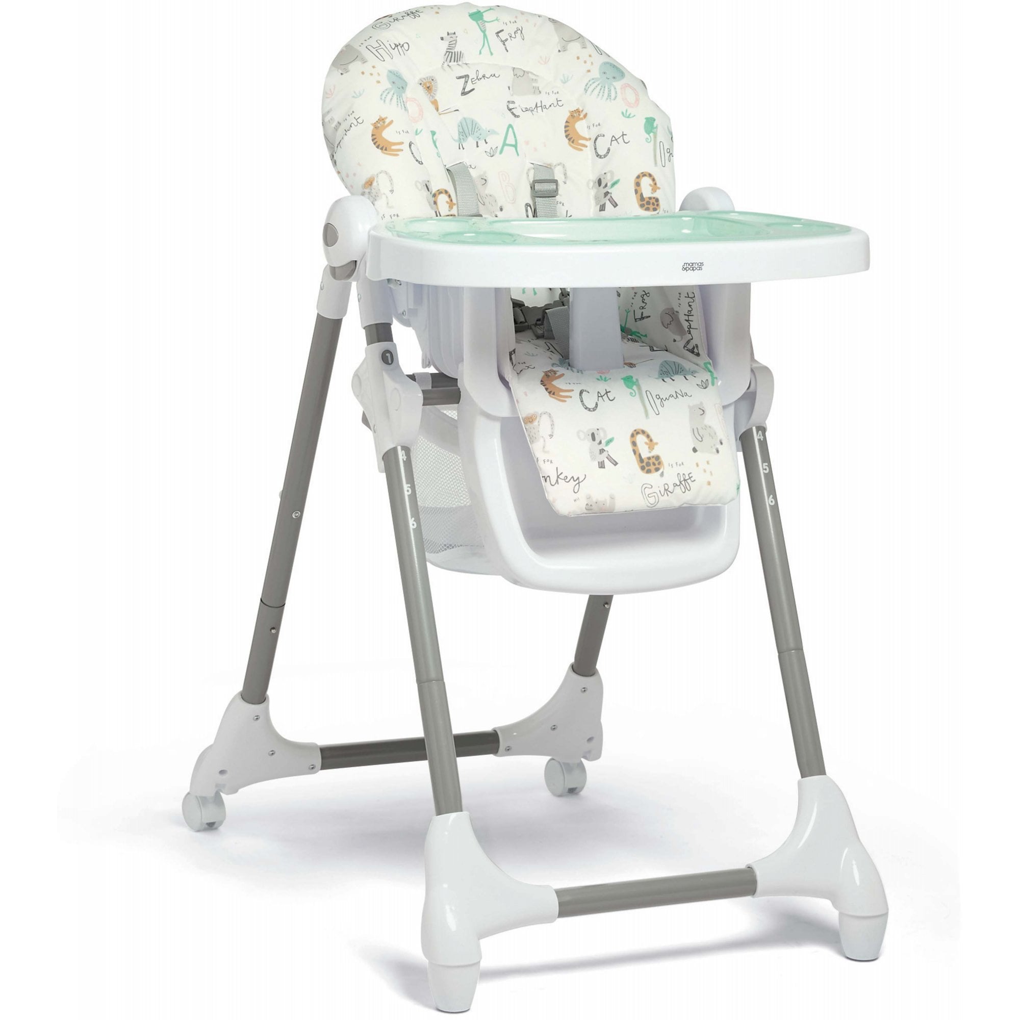 Mamas & Papas Snax Highchair - Animal Alphabet
