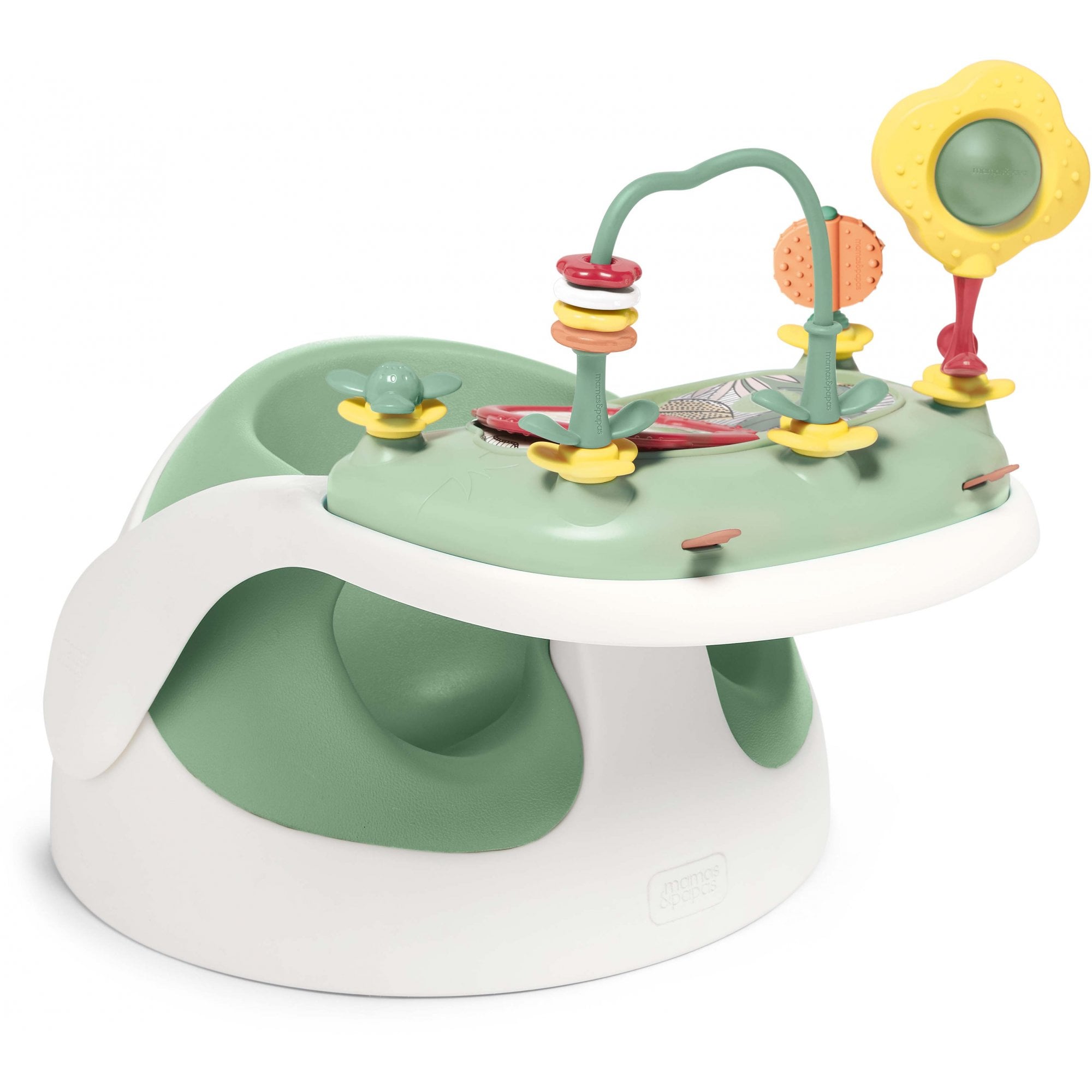 Mamas & Papas Baby Snug Floor Seat and Activity Tray - Eucalyptus
