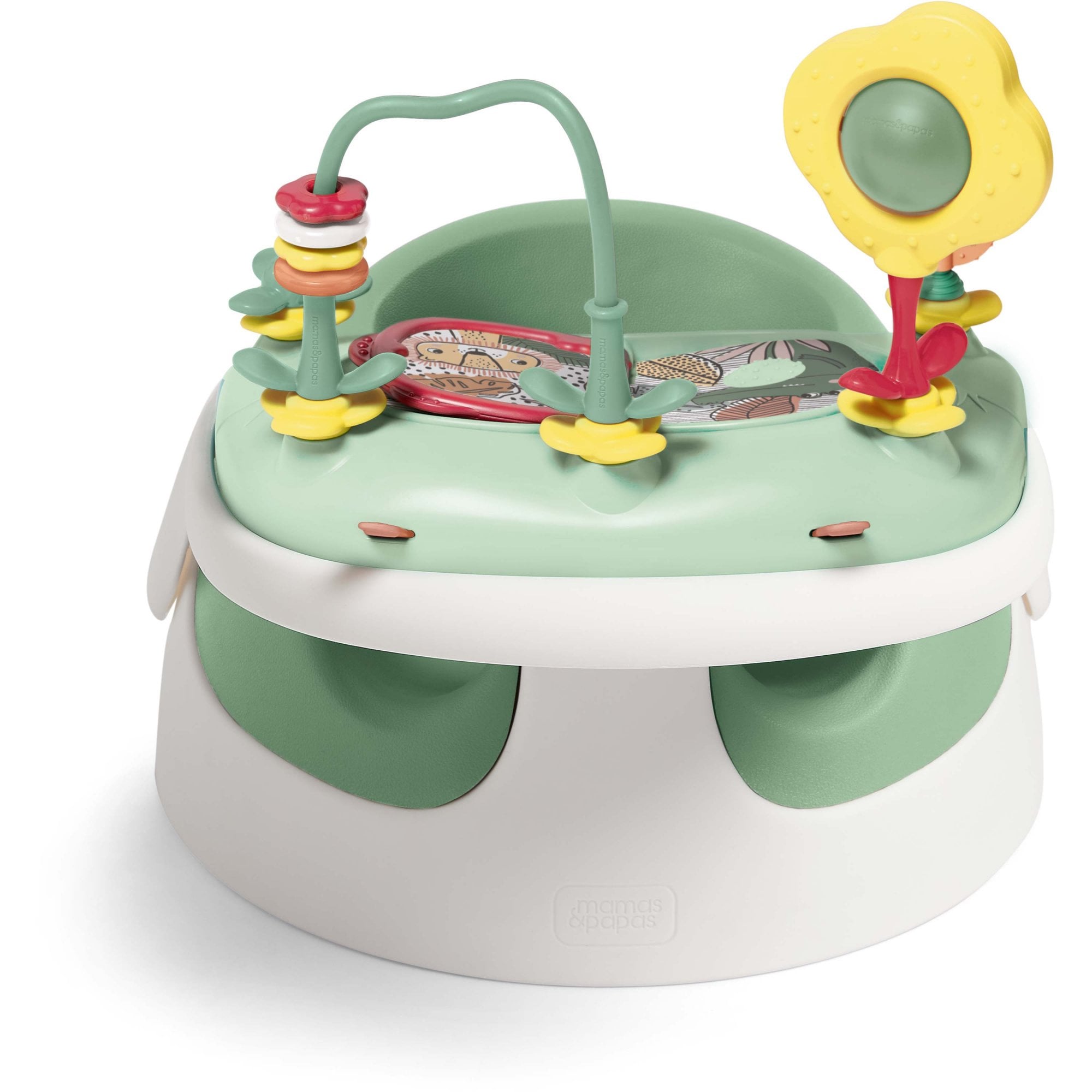 Mamas & Papas Baby Snug Floor Seat and Activity Tray - Eucalyptus
