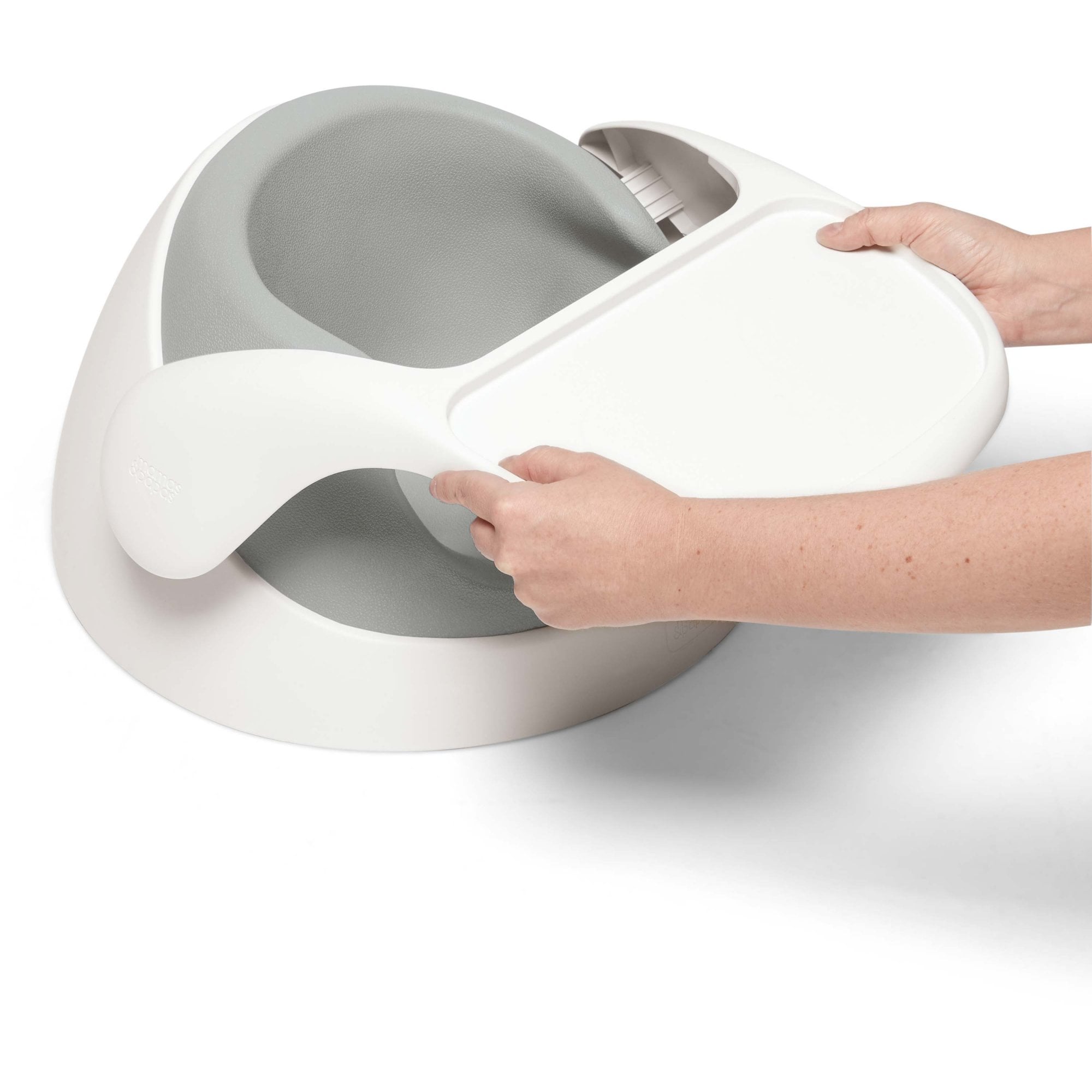 Mamas & Papas Baby Snug Floor Seat and Activity Tray - Pebble Grey