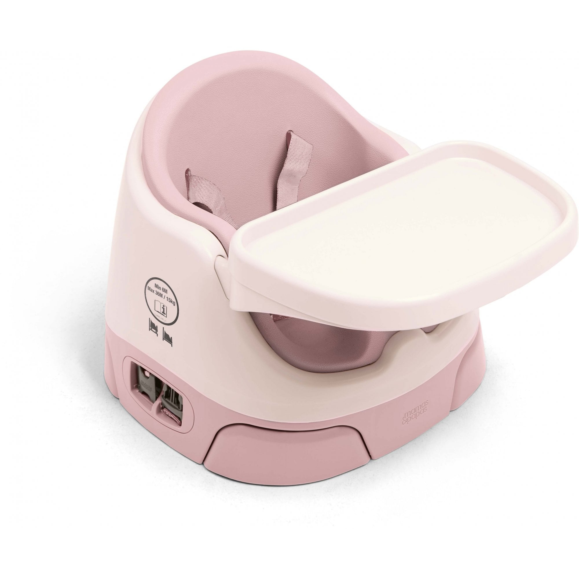 Mamas & Papas Bug 3-in-1 Floor & Booster Seat with Activity Tray - Blossom