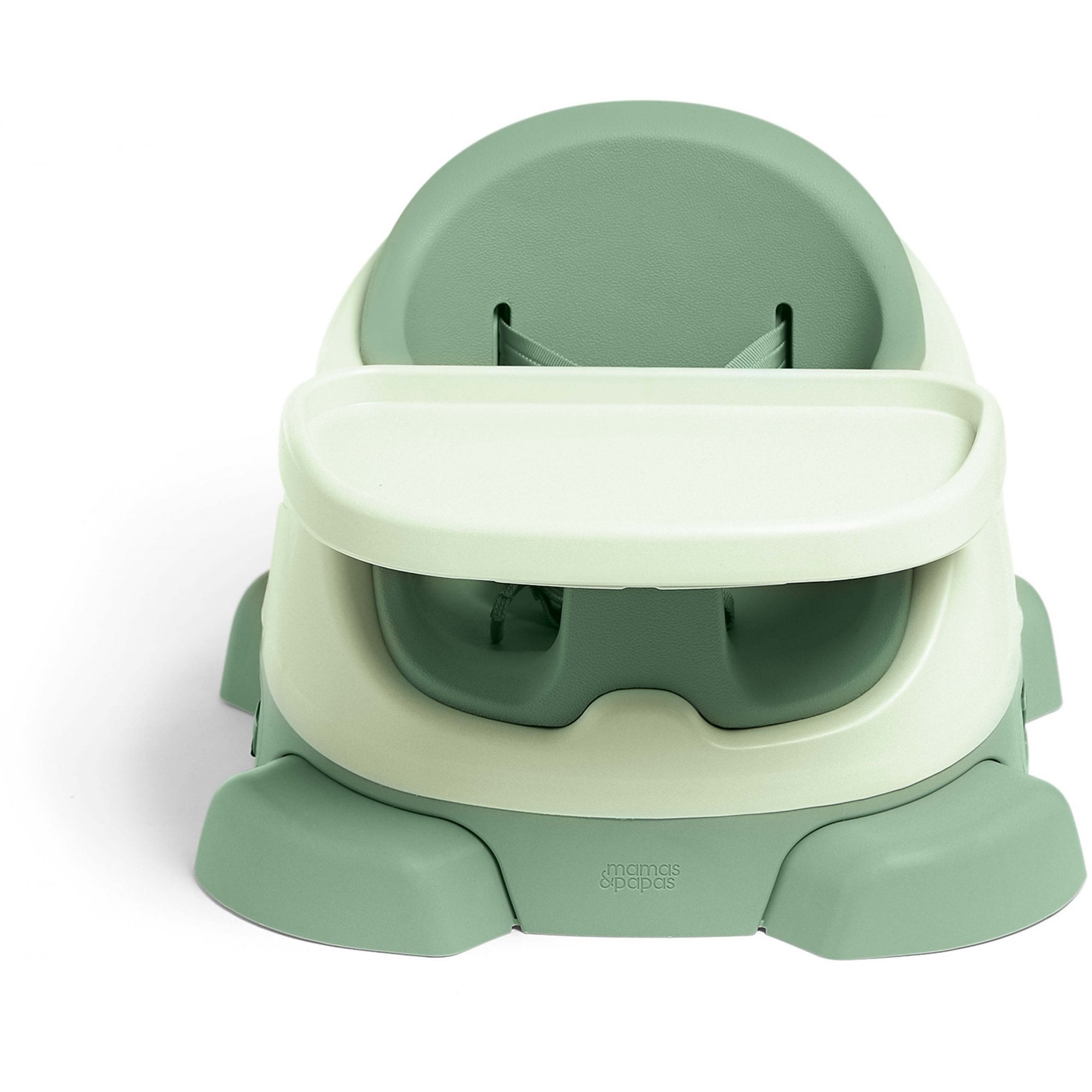 Mamas & Papas Bug 3-in-1 Floor & Booster Seat with Activity Tray - Eucalyptus