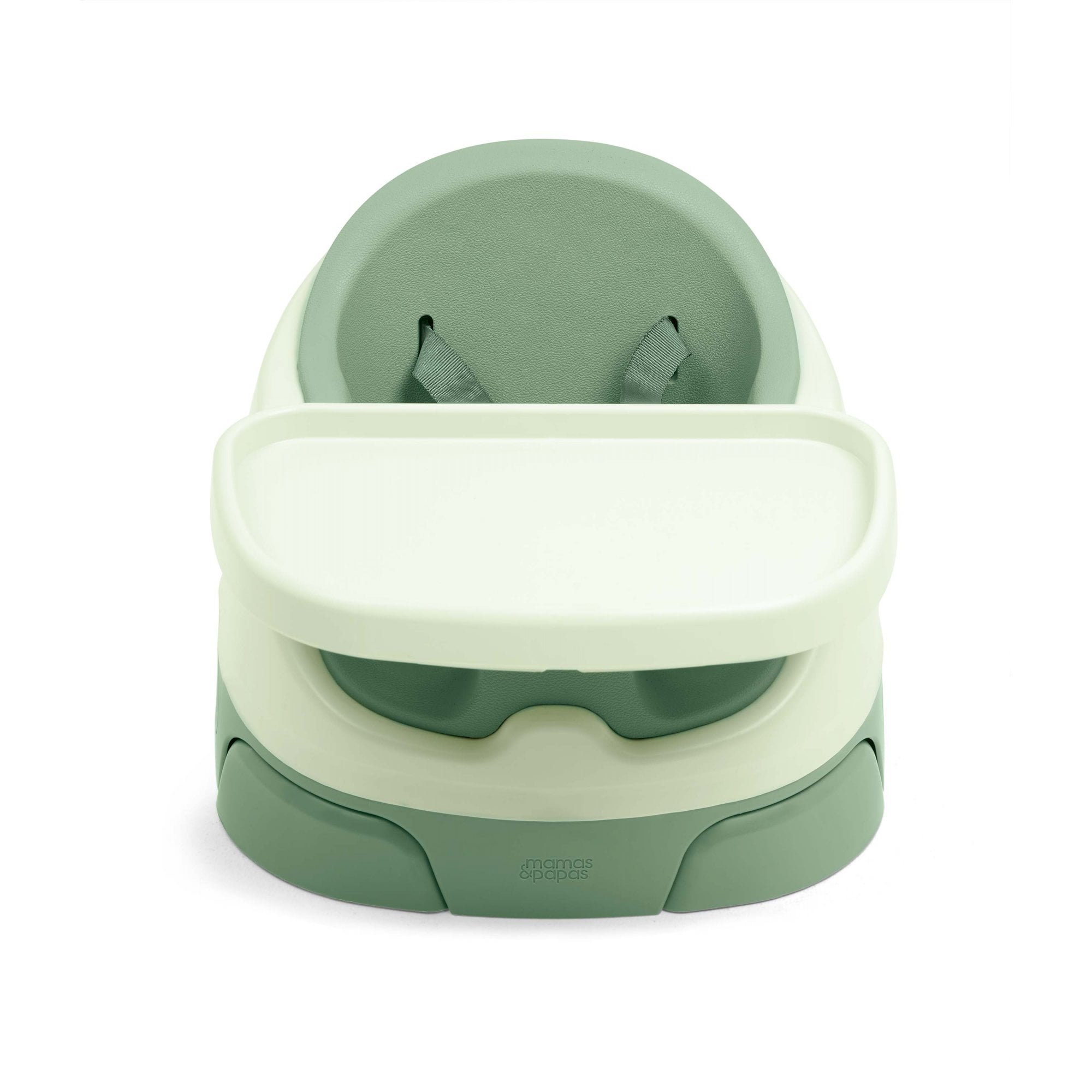 Mamas & Papas Bug 3-in-1 Floor & Booster Seat with Activity Tray - Eucalyptus