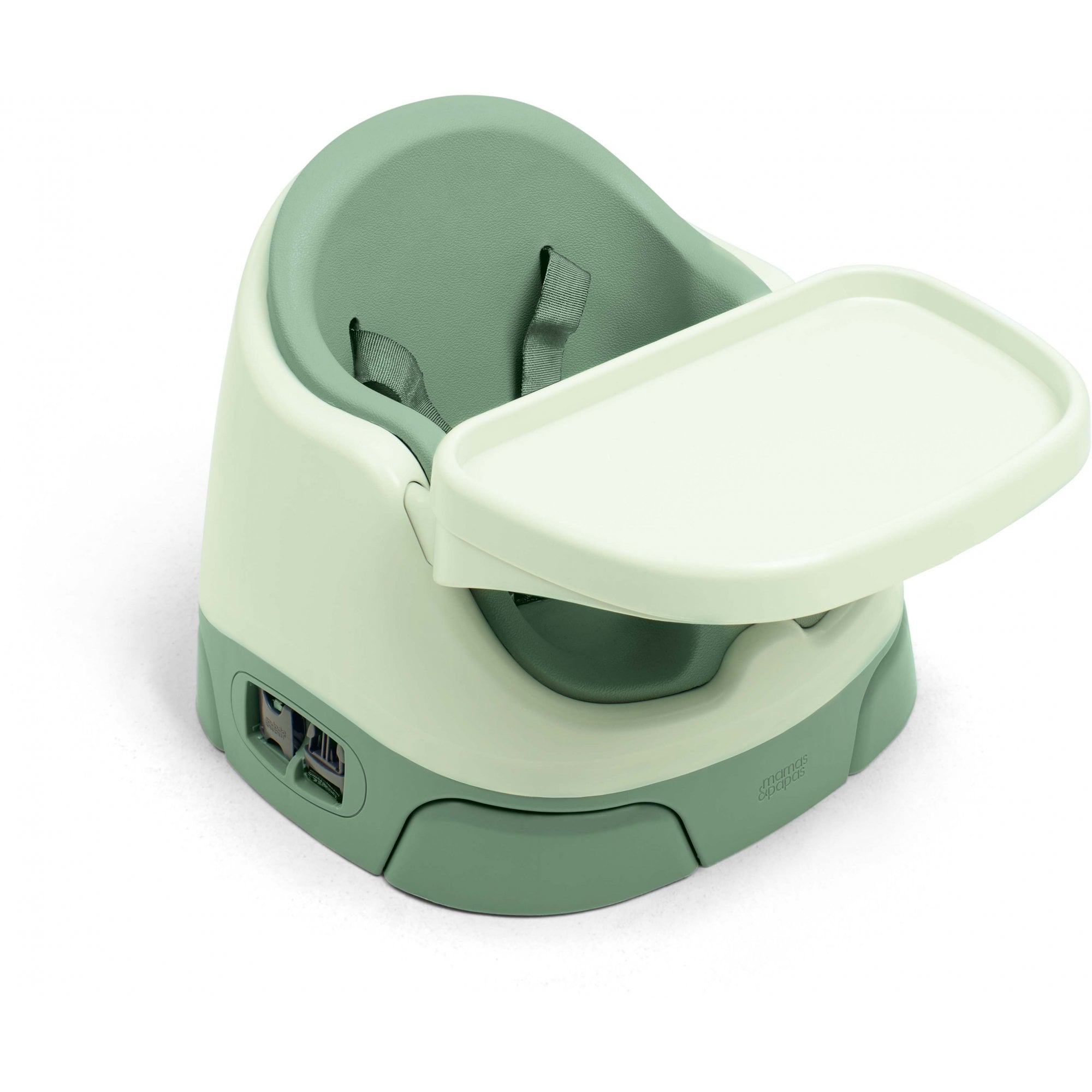 Mamas & Papas Bug 3-in-1 Floor & Booster Seat with Activity Tray - Eucalyptus