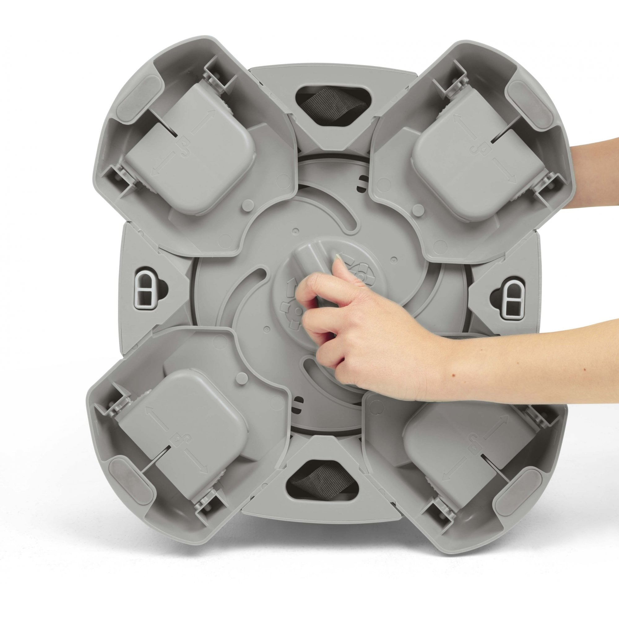 Mamas & Papas Bug 3-in-1 Floor & Booster Seat with Activity Tray - Pebble Grey