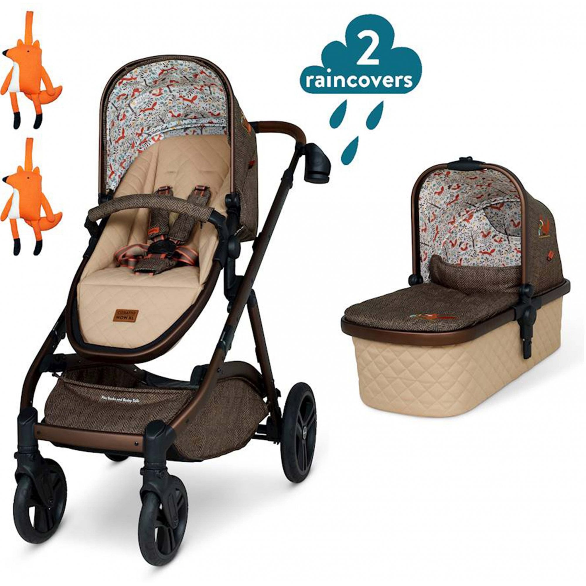 Cosatto Wow XL 3in1 Pram & Pushchair Foxford Hall