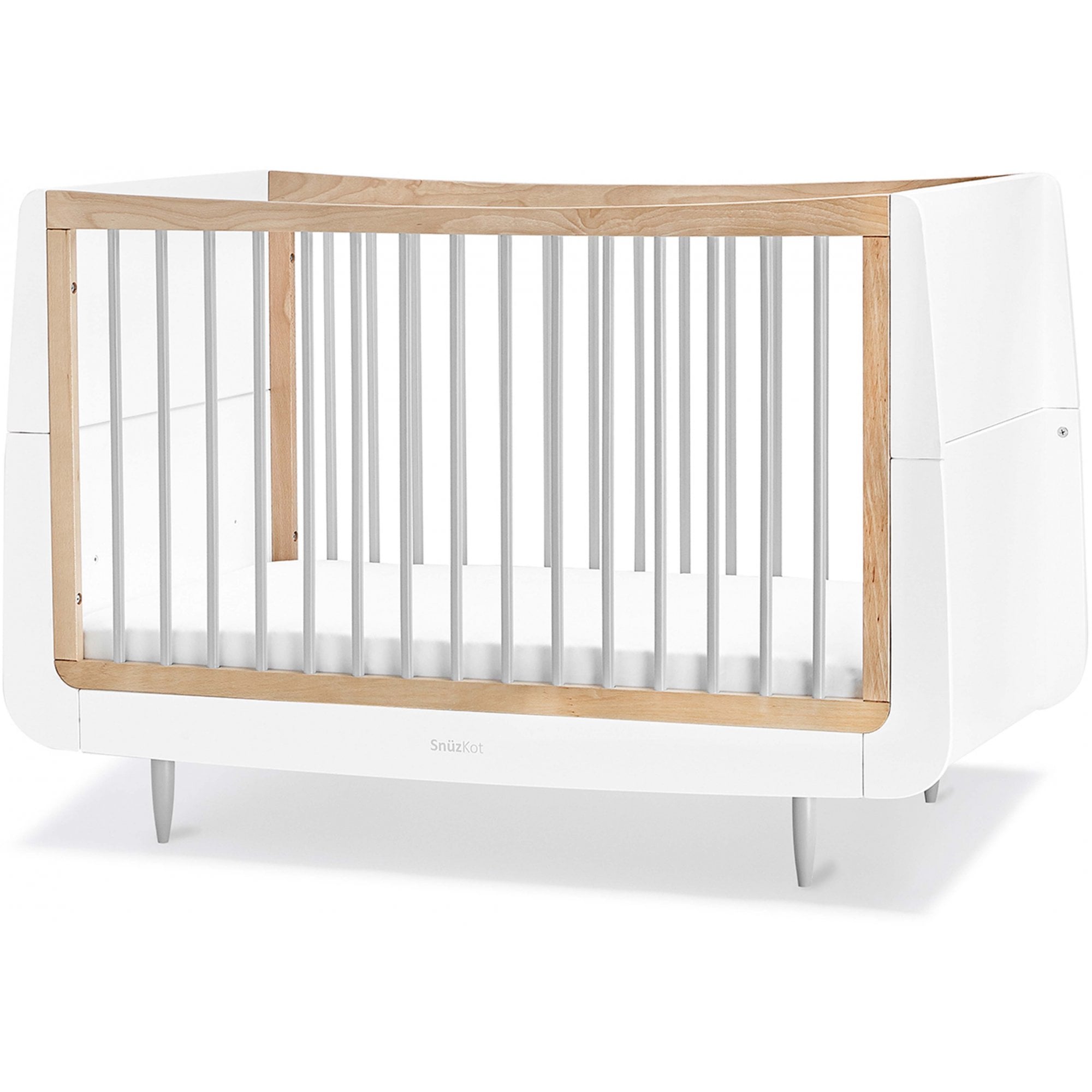 Snuz Snuzkot Skandi Cot Bed Grey